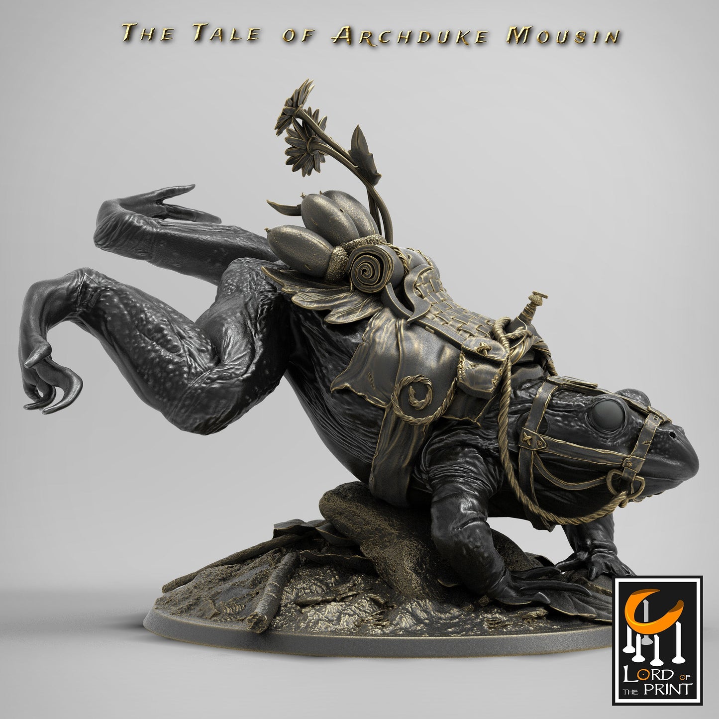 Mouse and Frog LAND, The Tale of Archduke Mousin, Lord of the Print | Dungeons and Dragons | Pathfinder | Table Top RPG | 3D Printed Model