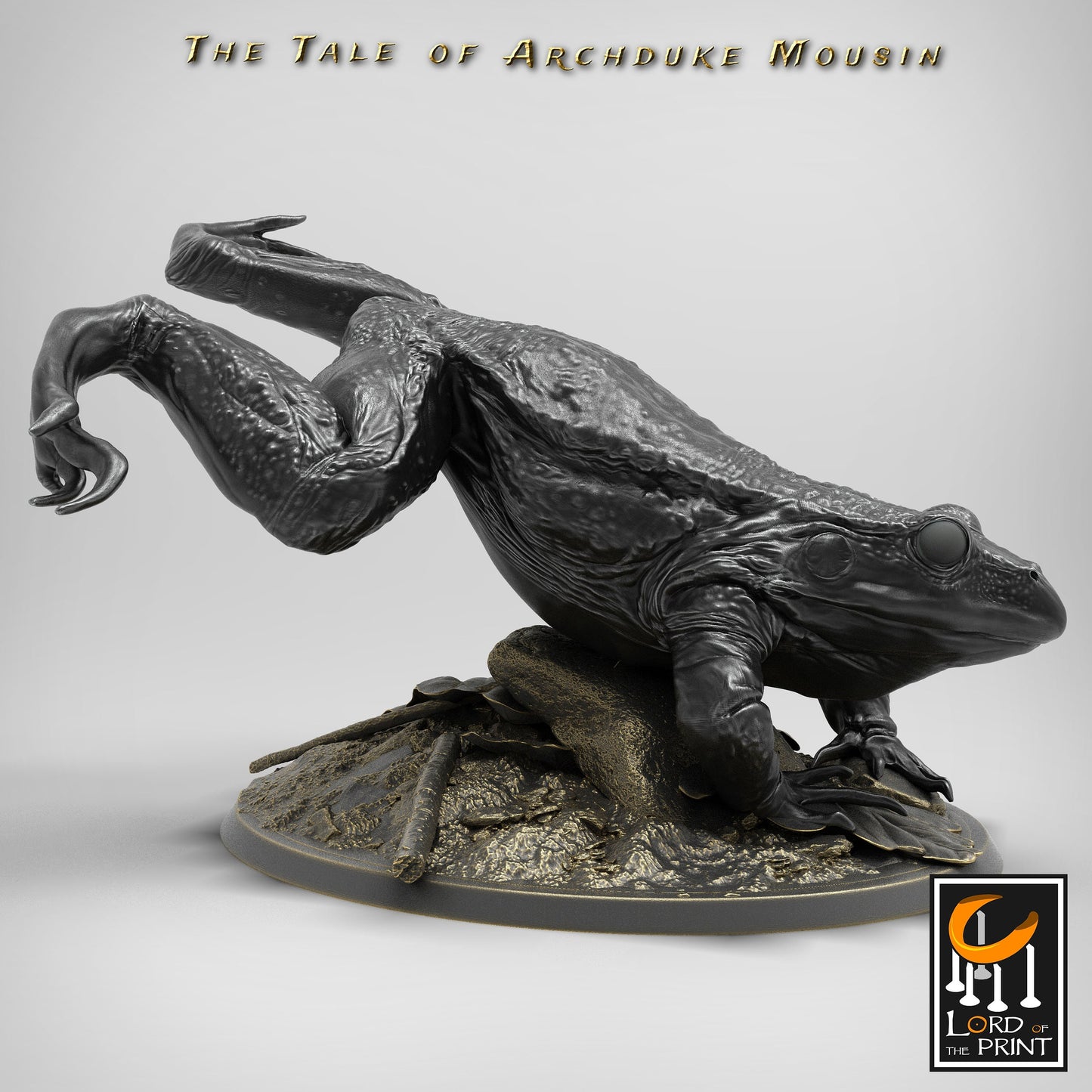 Mouse and Frog LAND, The Tale of Archduke Mousin, Lord of the Print | Dungeons and Dragons | Pathfinder | Table Top RPG | 3D Printed Model