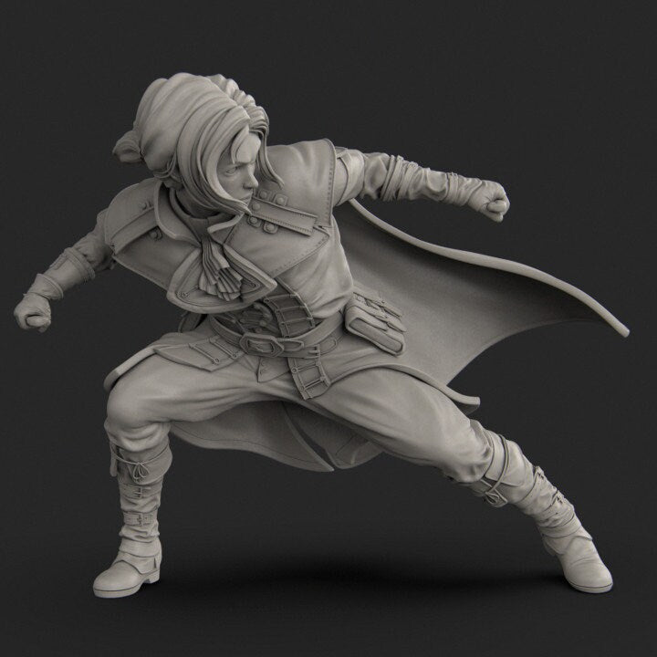 Morana the Halfling Rogue, Powerful NPC, Ernest Nemirovsky | Dungeons and Dragons | Pathfinder | Table Top RPG | 3D Printed Model