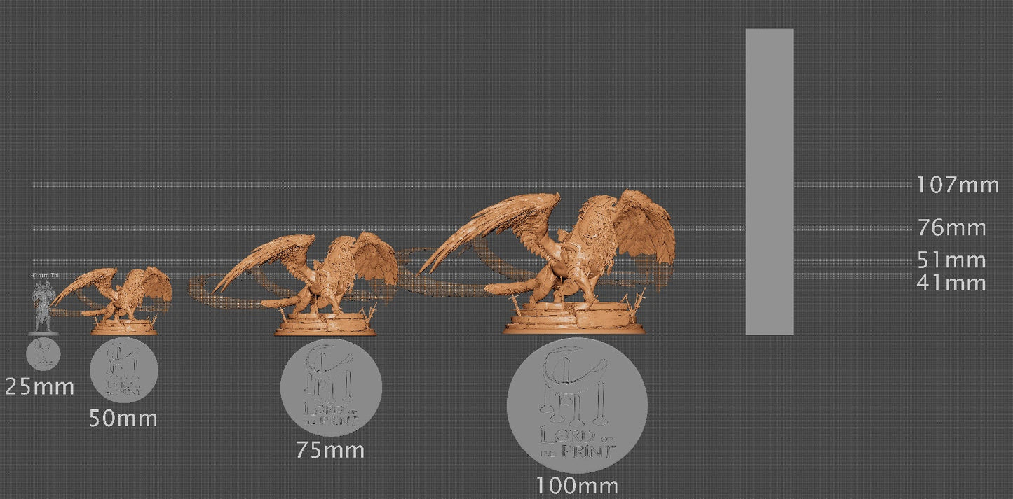 The Protector, Elvish Kingdom of Nela Dan, Lord of the Print | Dungeons and Dragons | Pathfinder | Table Top RPG | 3D Printed Model