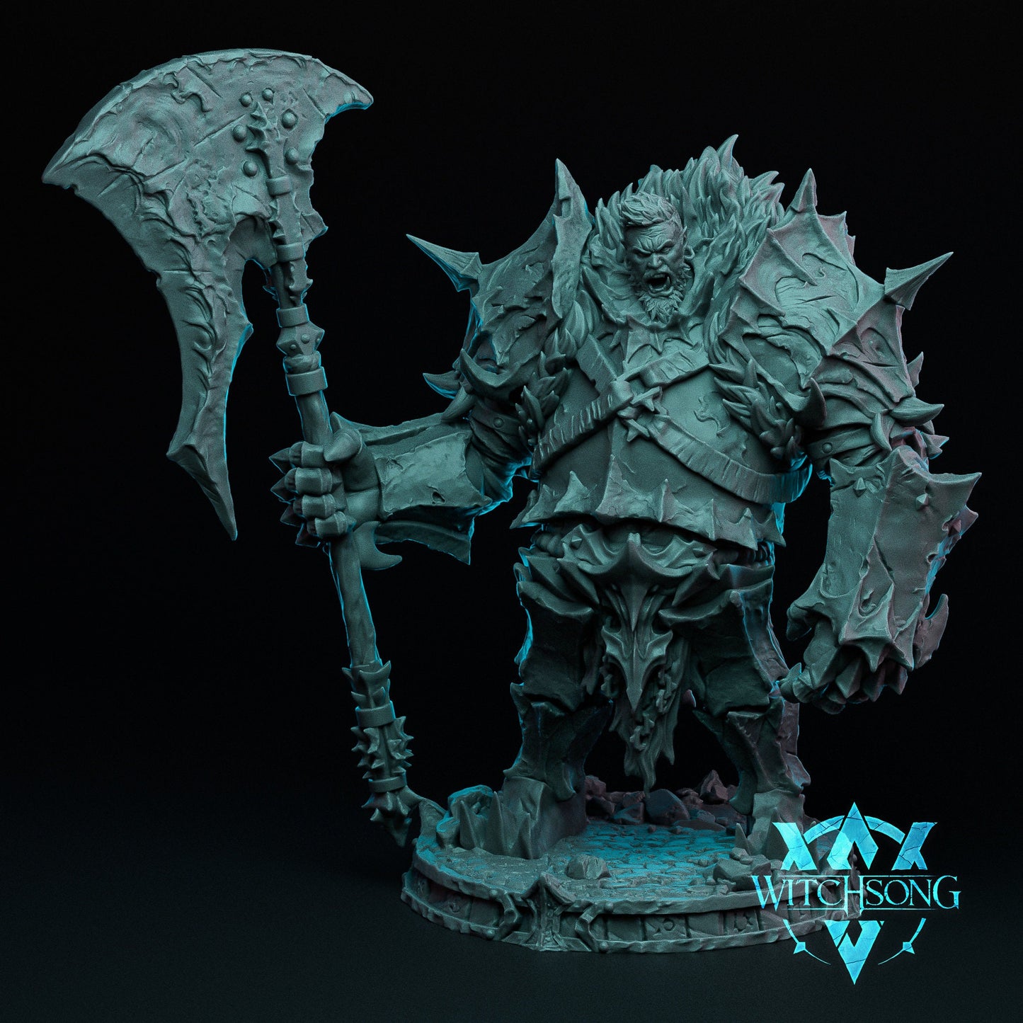 Lukus, Witchsong Miniatures | Dungeons and Dragons | Pathfinder | Table Top RPG | 3D Printed Model