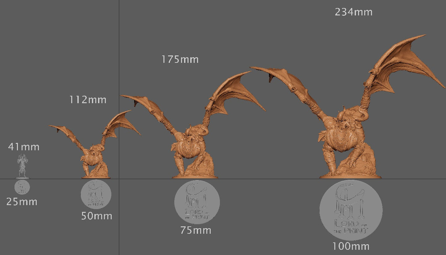 Adult Cloud Dragon, The Heaven Dragon, Lord of the Print | Dungeons and Dragons | Pathfinder | Table Top RPG | 3D Printed Model