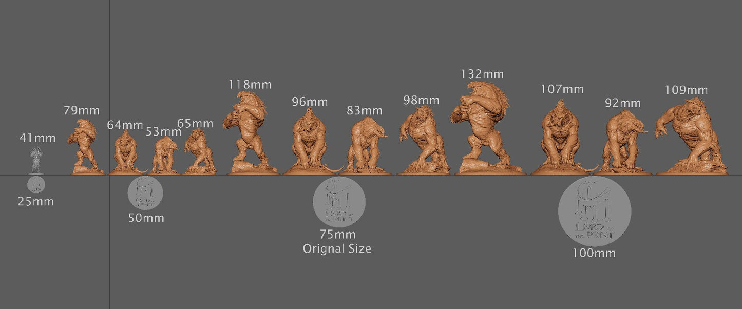 Balgura, Demons, Lord of the Print | Dungeons and Dragons | Pathfinder | Table Top RPG | 3D Printed Model