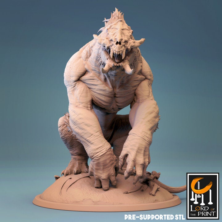 Balgura, Demons, Lord of the Print | Dungeons and Dragons | Pathfinder | Table Top RPG | 3D Printed Model