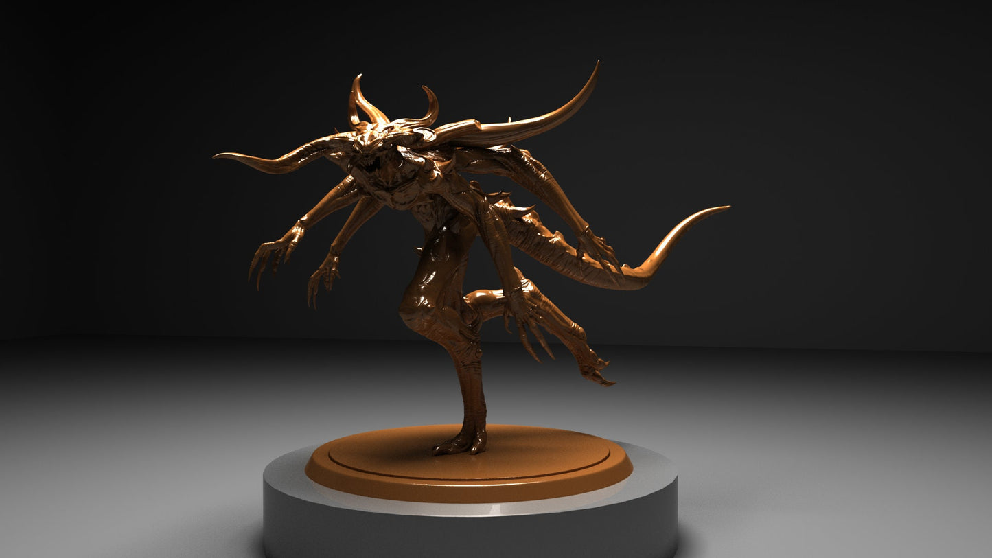 Tormentor Clan, Lord of the Print | Dungeons and Dragons | Pathfinder | Table Top RPG | 3D Printed Model