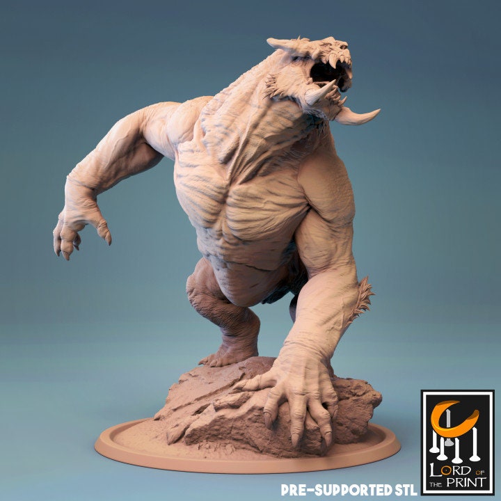 Balgura, Demons, Lord of the Print | Dungeons and Dragons | Pathfinder | Table Top RPG | 3D Printed Model