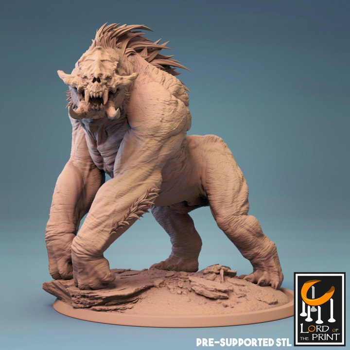 Balgura, Demons, Lord of the Print | Dungeons and Dragons | Pathfinder | Table Top RPG | 3D Printed Model
