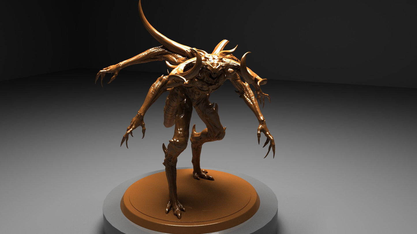 Tormentor Clan, Lord of the Print | Dungeons and Dragons | Pathfinder | Table Top RPG | 3D Printed Model