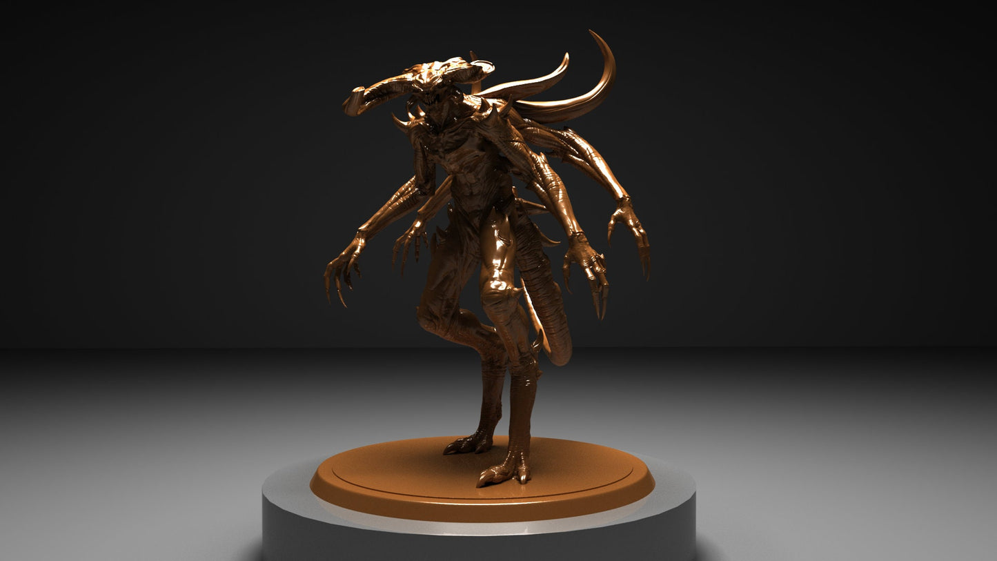 Tormentor Clan, Lord of the Print | Dungeons and Dragons | Pathfinder | Table Top RPG | 3D Printed Model