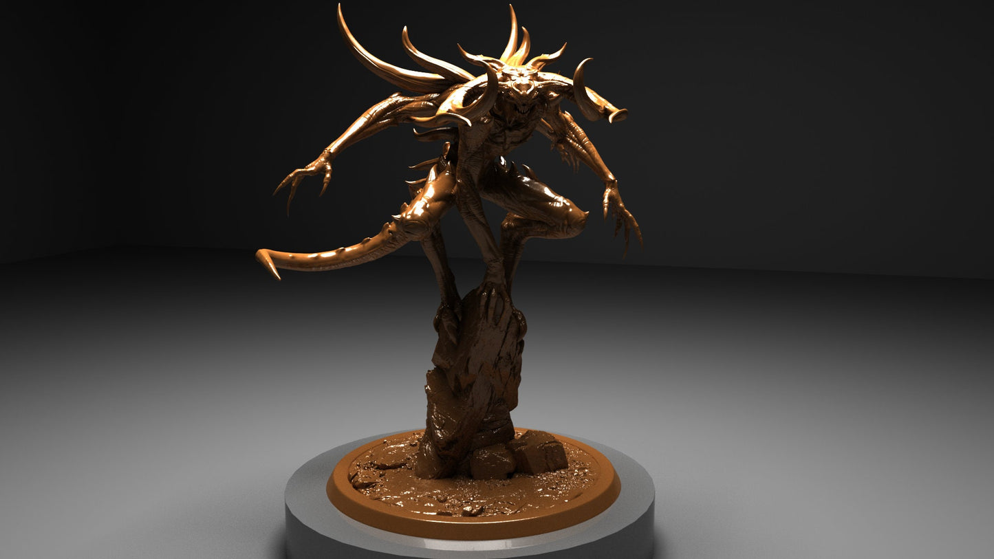 Tormentor Clan, Lord of the Print | Dungeons and Dragons | Pathfinder | Table Top RPG | 3D Printed Model
