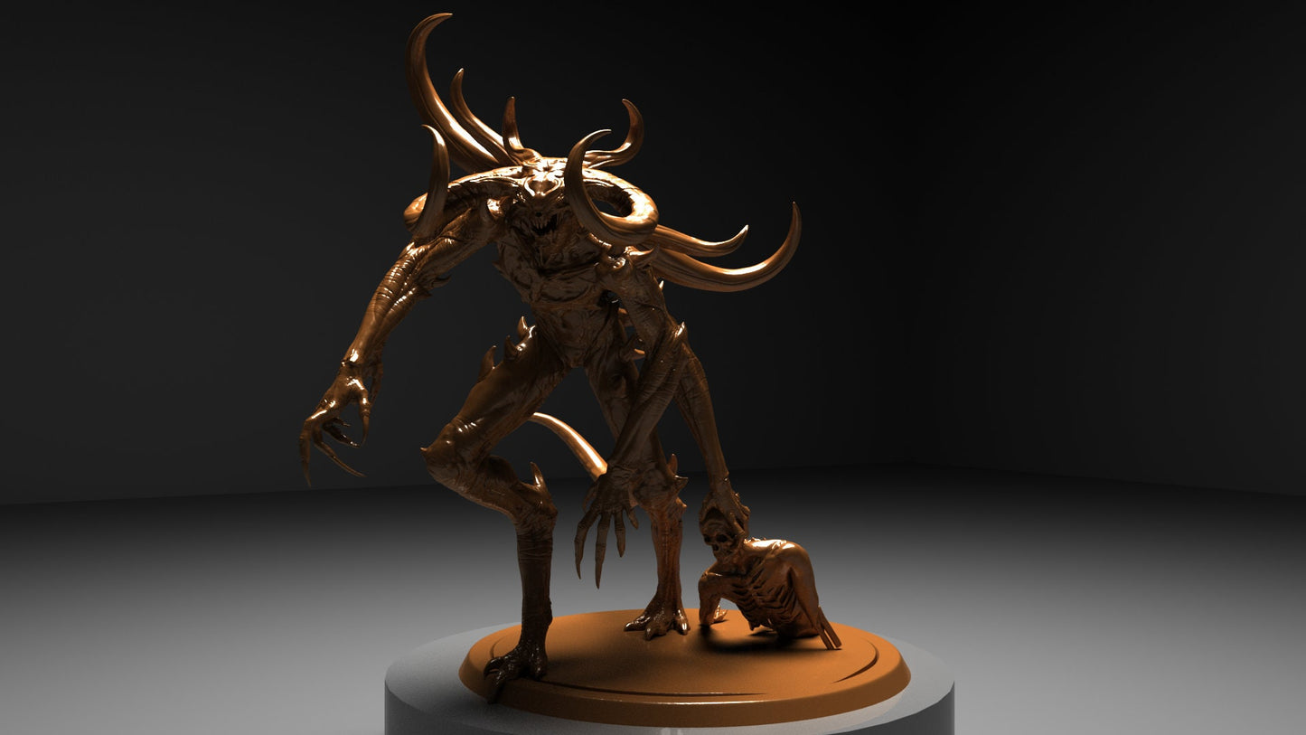 Tormentor Clan, Lord of the Print | Dungeons and Dragons | Pathfinder | Table Top RPG | 3D Printed Model