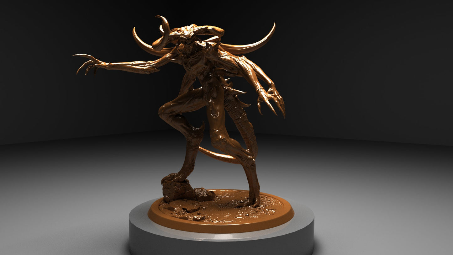 Tormentor Clan, Lord of the Print | Dungeons and Dragons | Pathfinder | Table Top RPG | 3D Printed Model