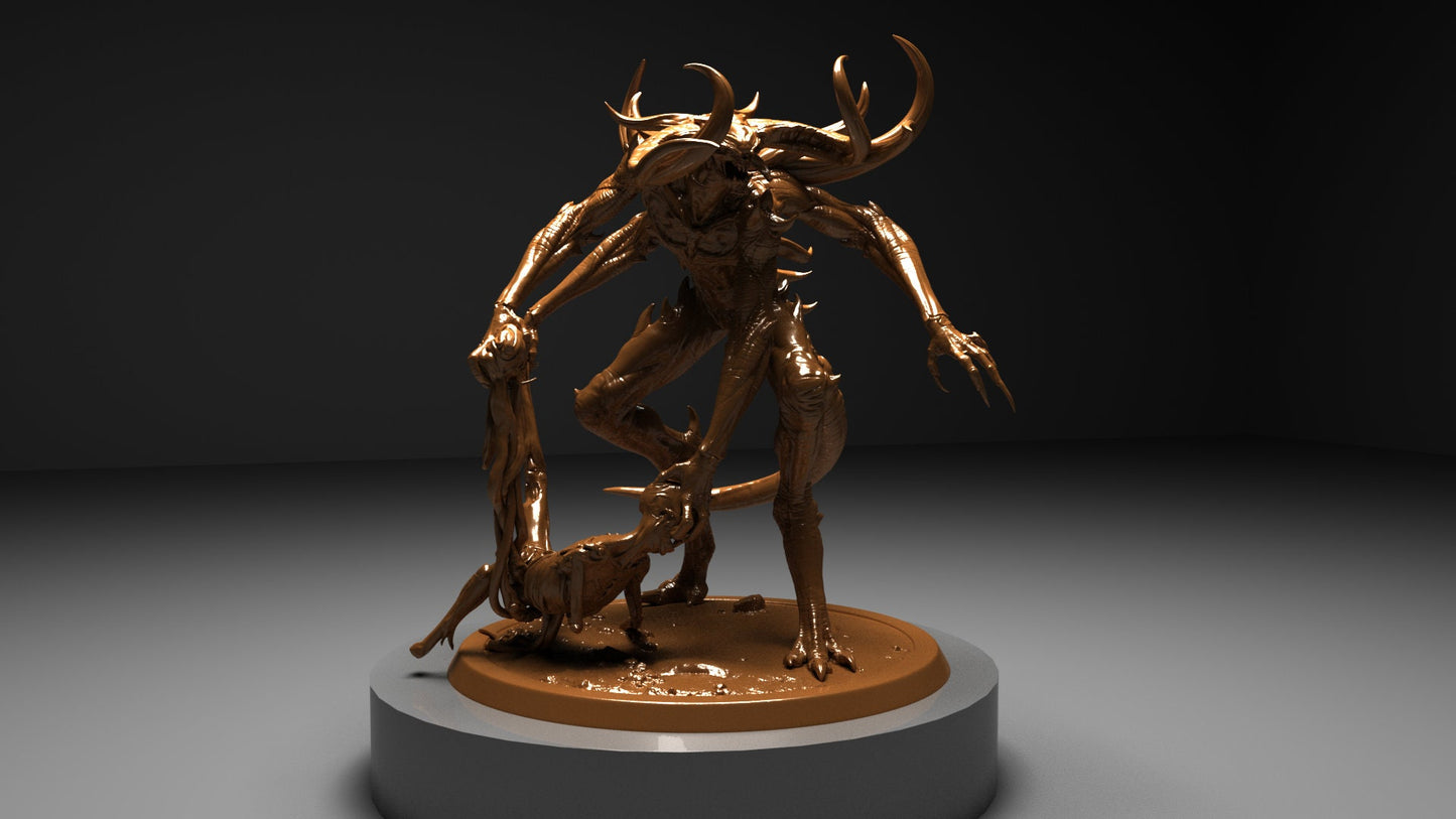 Tormentor Clan, Lord of the Print | Dungeons and Dragons | Pathfinder | Table Top RPG | 3D Printed Model