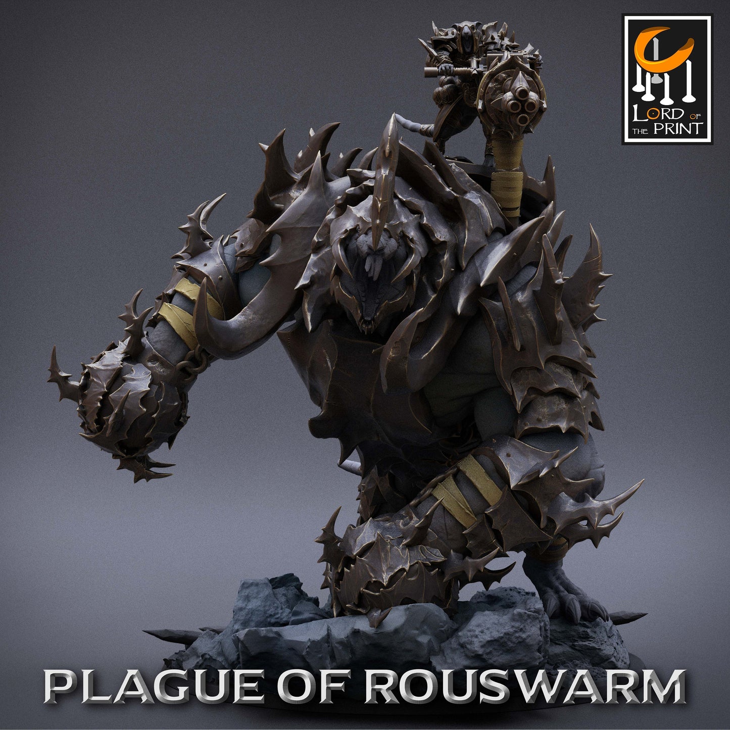 Trakch The Towering, Rouswarm, Lord of the Print | Dungeons and Dragons | Pathfinder | Table Top RPG | 3D Printed Model