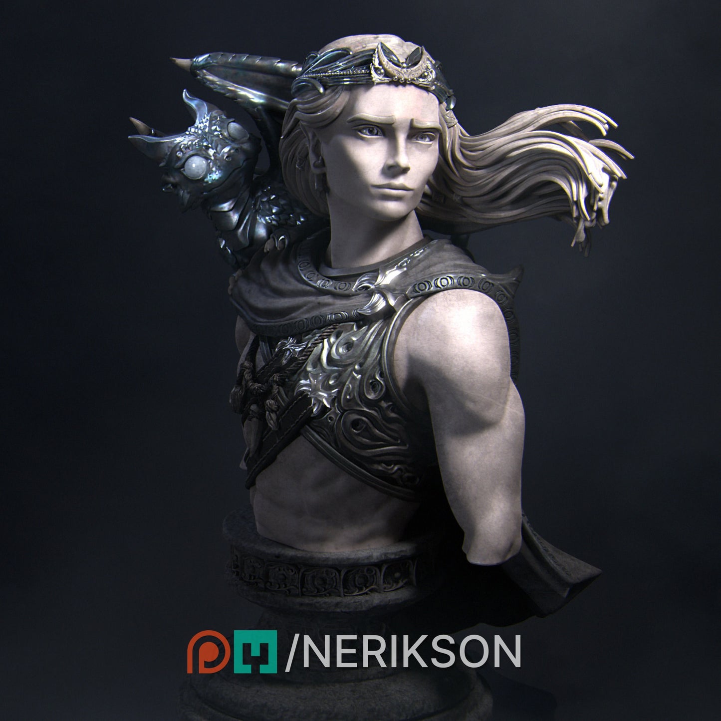 Orion the Druid, Powerful NPC, Ernest Nemirovsky | Dungeons and Dragons | Pathfinder | Table Top RPG | 3D Printed Model