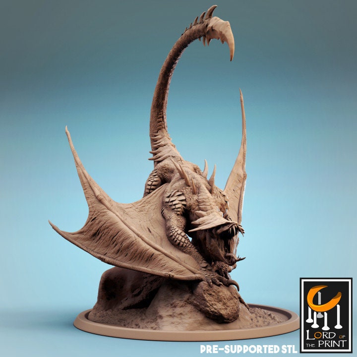 Vouivre Soldiers, Lord of the Print | Dungeons and Dragons | Pathfinder | Table Top RPG | 3D Printed Model