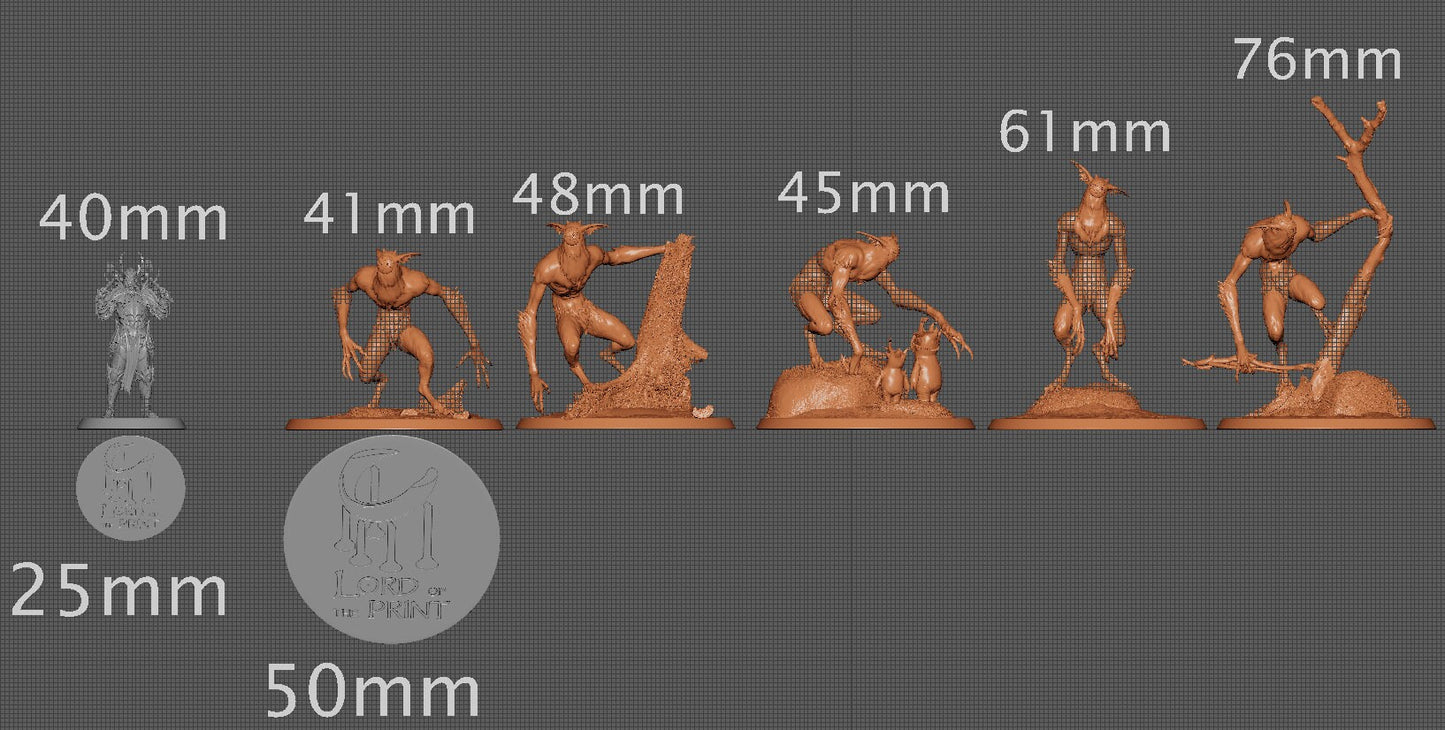 Howler, Lord of the Print | Dungeons and Dragons | Pathfinder | Table Top RPG | 3D Printed Model