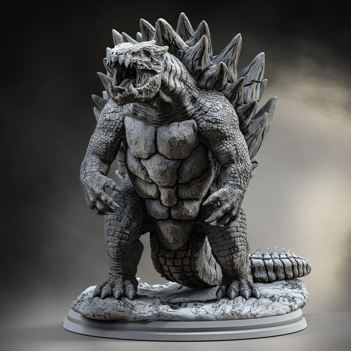 Turtle Dragon, Evox Art | Dungeons and Dragons | Pathfinder | Table Top RPG | 3D Printed Model