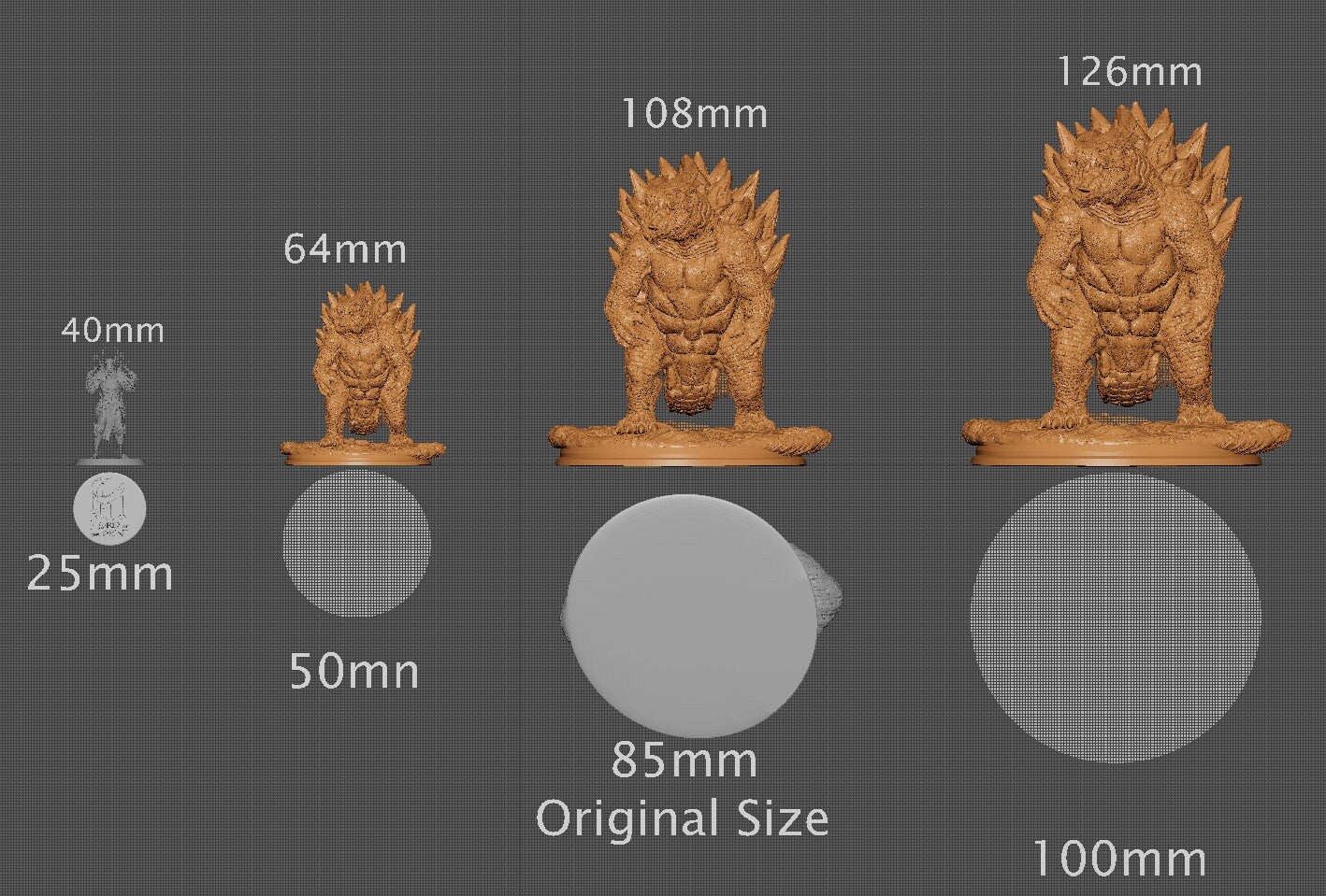 Turtle Dragon, Evox Art | Dungeons and Dragons | Pathfinder | Table Top RPG | 3D Printed Model