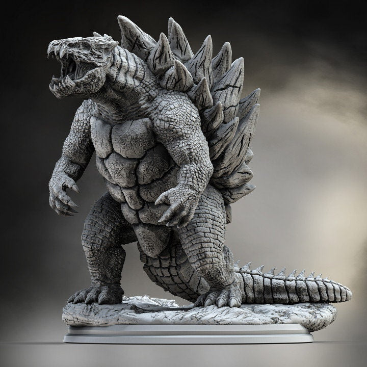 Turtle Dragon, Evox Art | Dungeons and Dragons | Pathfinder | Table Top RPG | 3D Printed Model