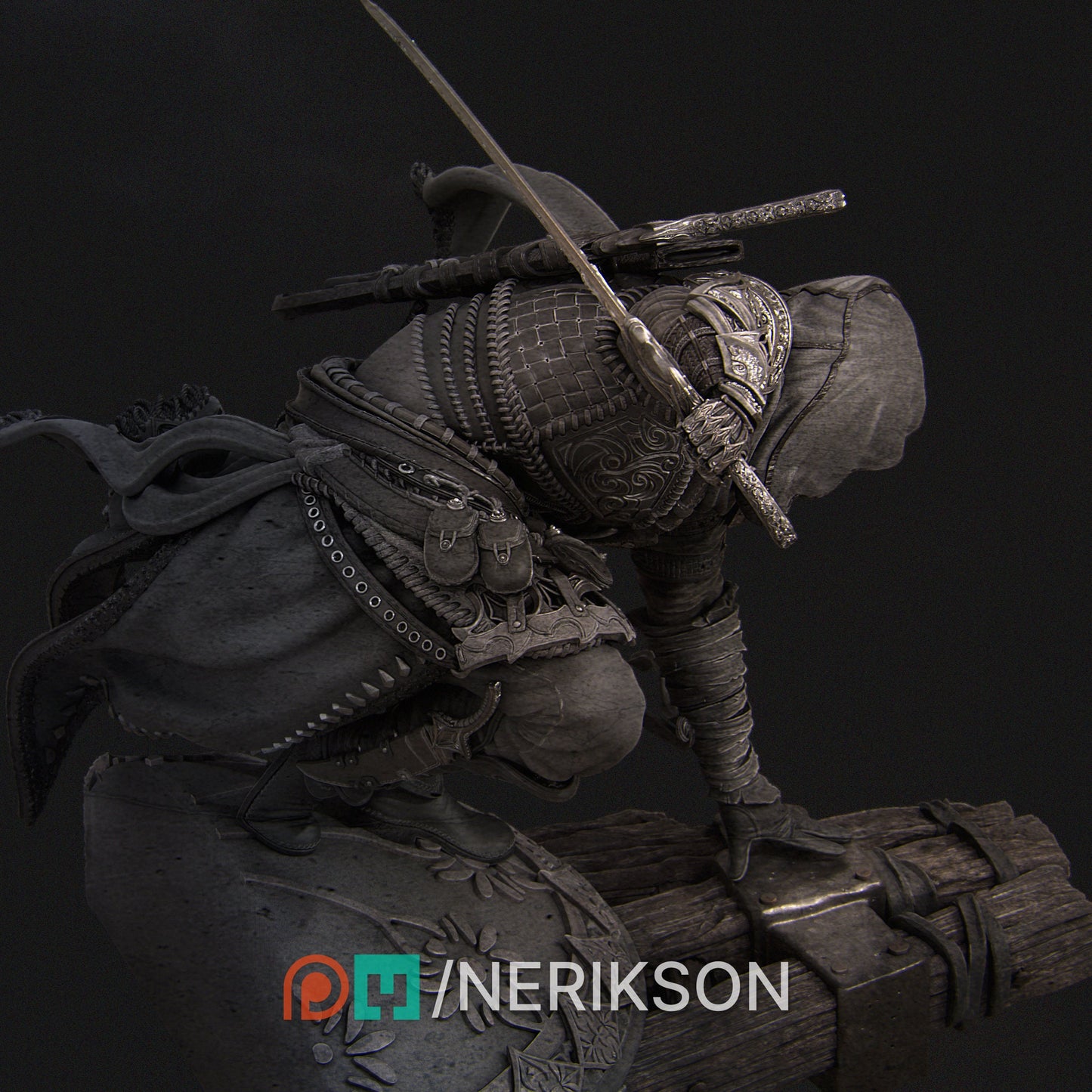 Nasir, Assassin, Powerful NPC, Ernest Nemirovsky | Dungeons and Dragons | Pathfinder | Table Top RPG | 3D Printed Model