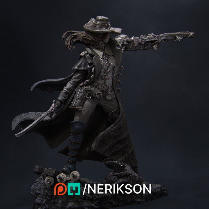 Valeria the Nighthunter, Powerful NPC, Ernest Nemirovsky | Dungeons and Dragons | Pathfinder | Table Top RPG | 3D Printed Model