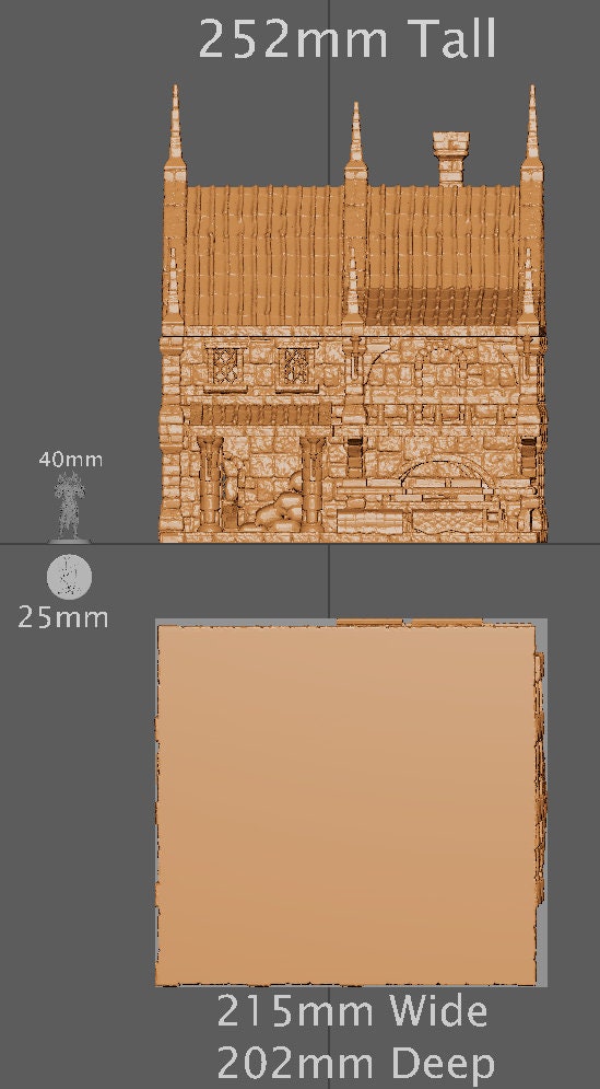 Imperial Bakery, Miniature Land | Dungeons and Dragons | Pathfinder | Table Top RPG | 3D Printed Model