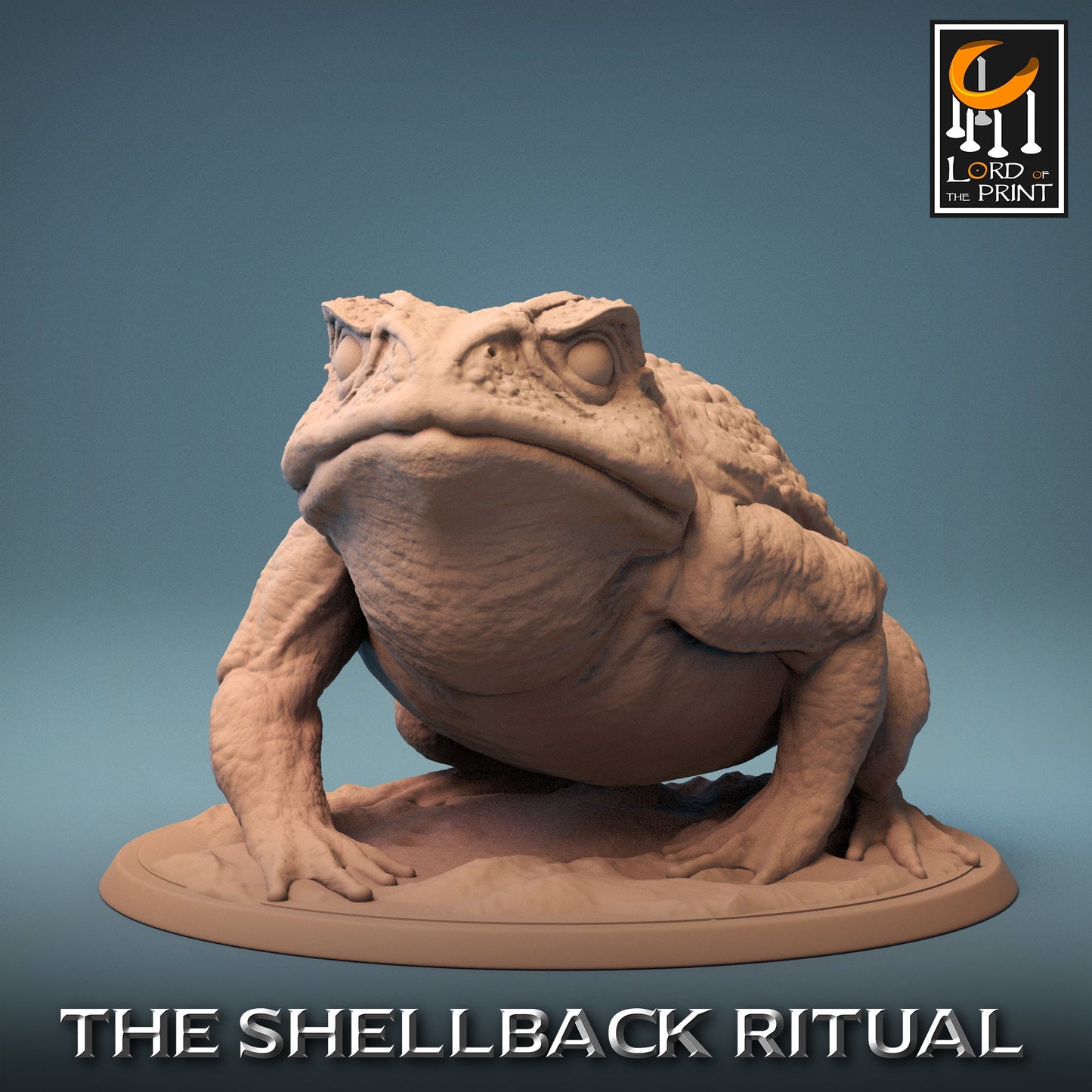 Wild Toads, The Shellback Ritual, Lord of the Print | Dungeons and Dragons | Pathfinder | Table Top RPG | 3D Printed Model