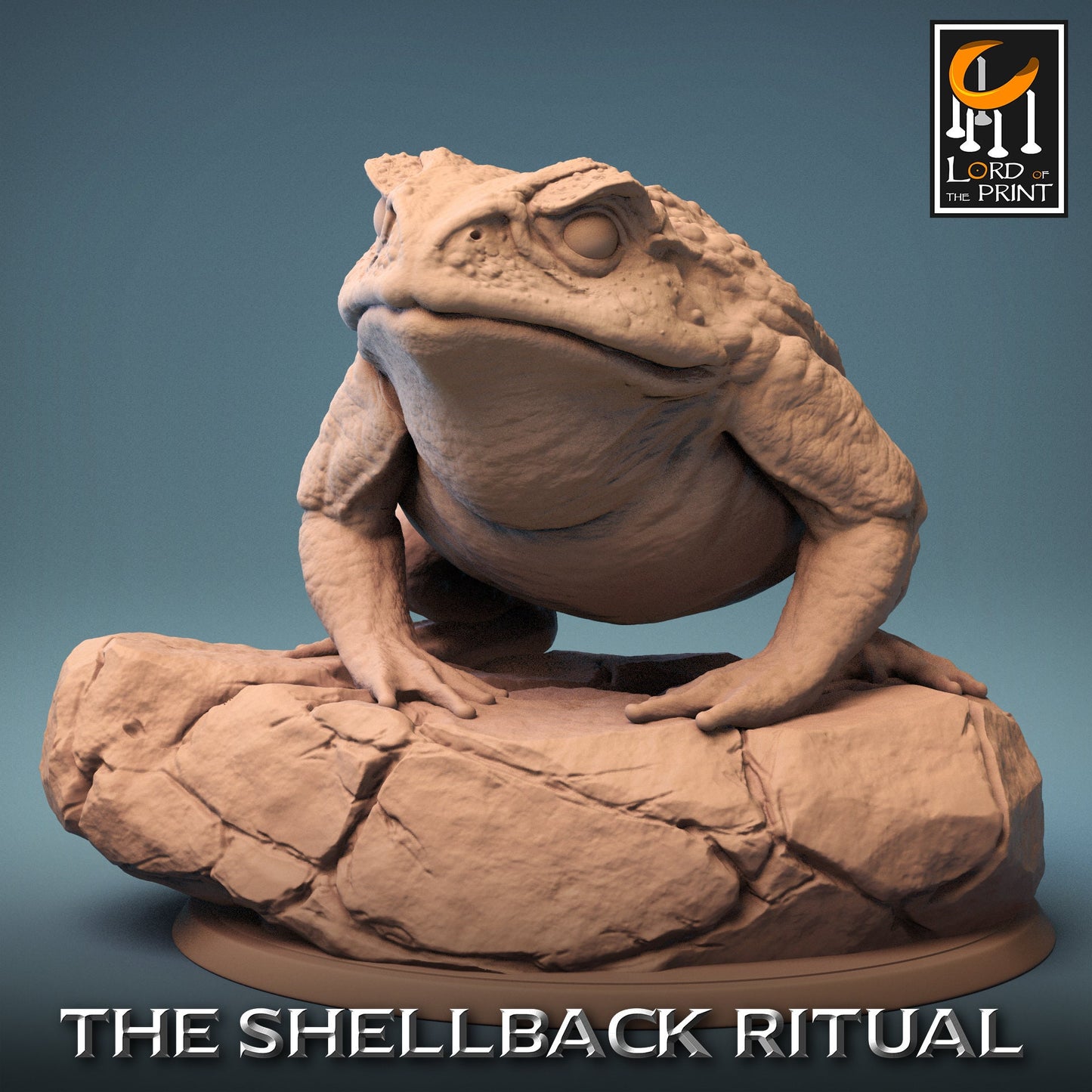 Wild Toads, The Shellback Ritual, Lord of the Print | Dungeons and Dragons | Pathfinder | Table Top RPG | 3D Printed Model