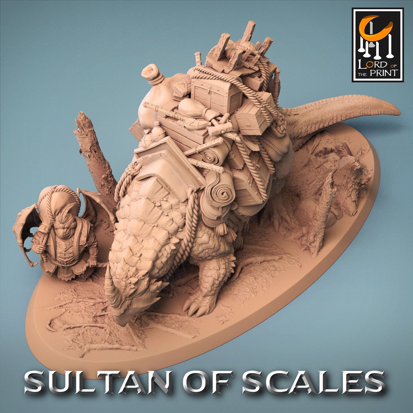 Galdera, Lord of the Print | Dungeons and Dragons | Pathfinder | Table Top RPG | 3D Printed Model