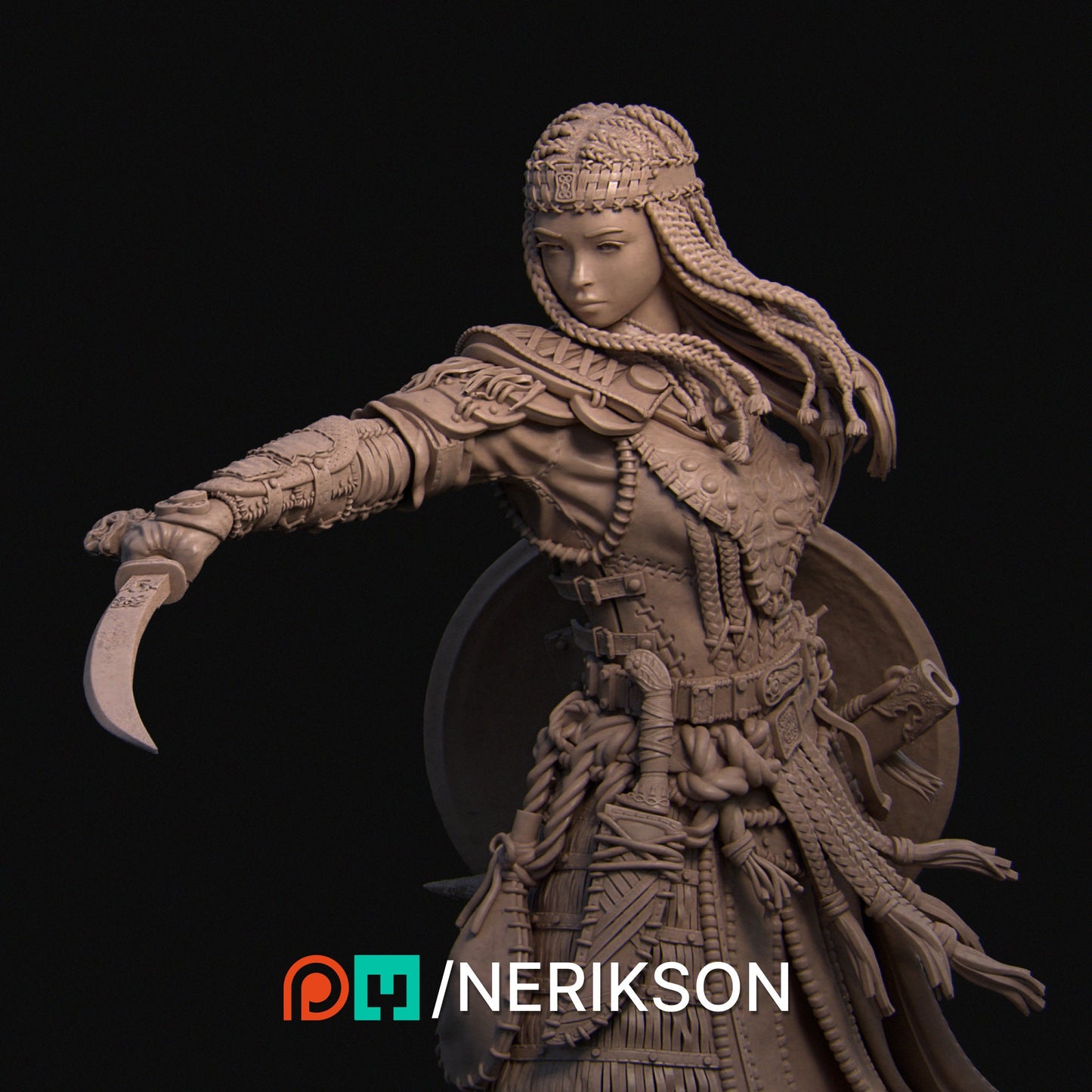 Tuya, The Undefeated, Powerful NPC, Ernest Nemirovsky | Dungeons and Dragons | Pathfinder | Table Top RPG | 3D Printed Model