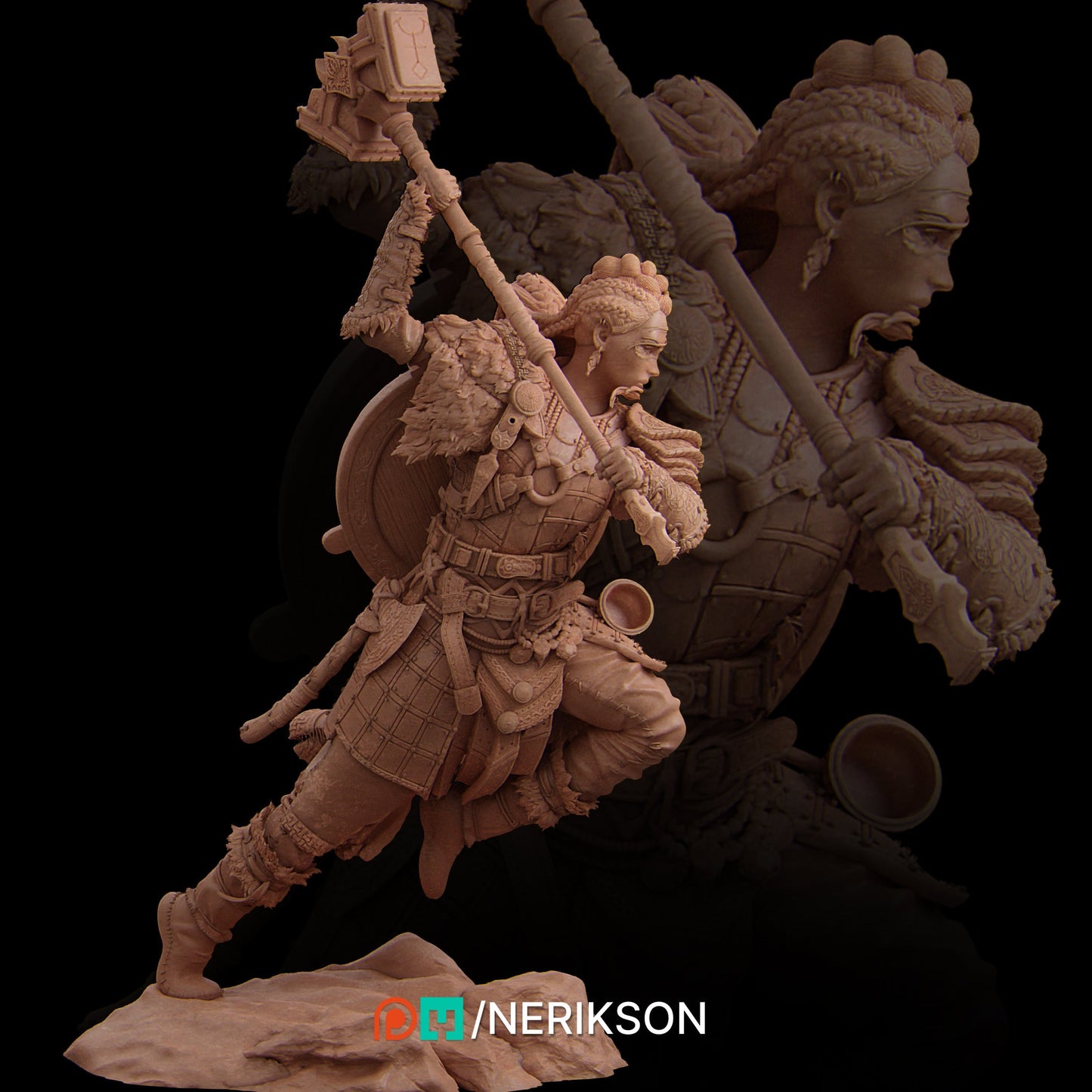 Thyra, Powerful NPC, Ernest Nemirovsky | Dungeons and Dragons | Pathfinder | Table Top RPG | 3D Printed Model