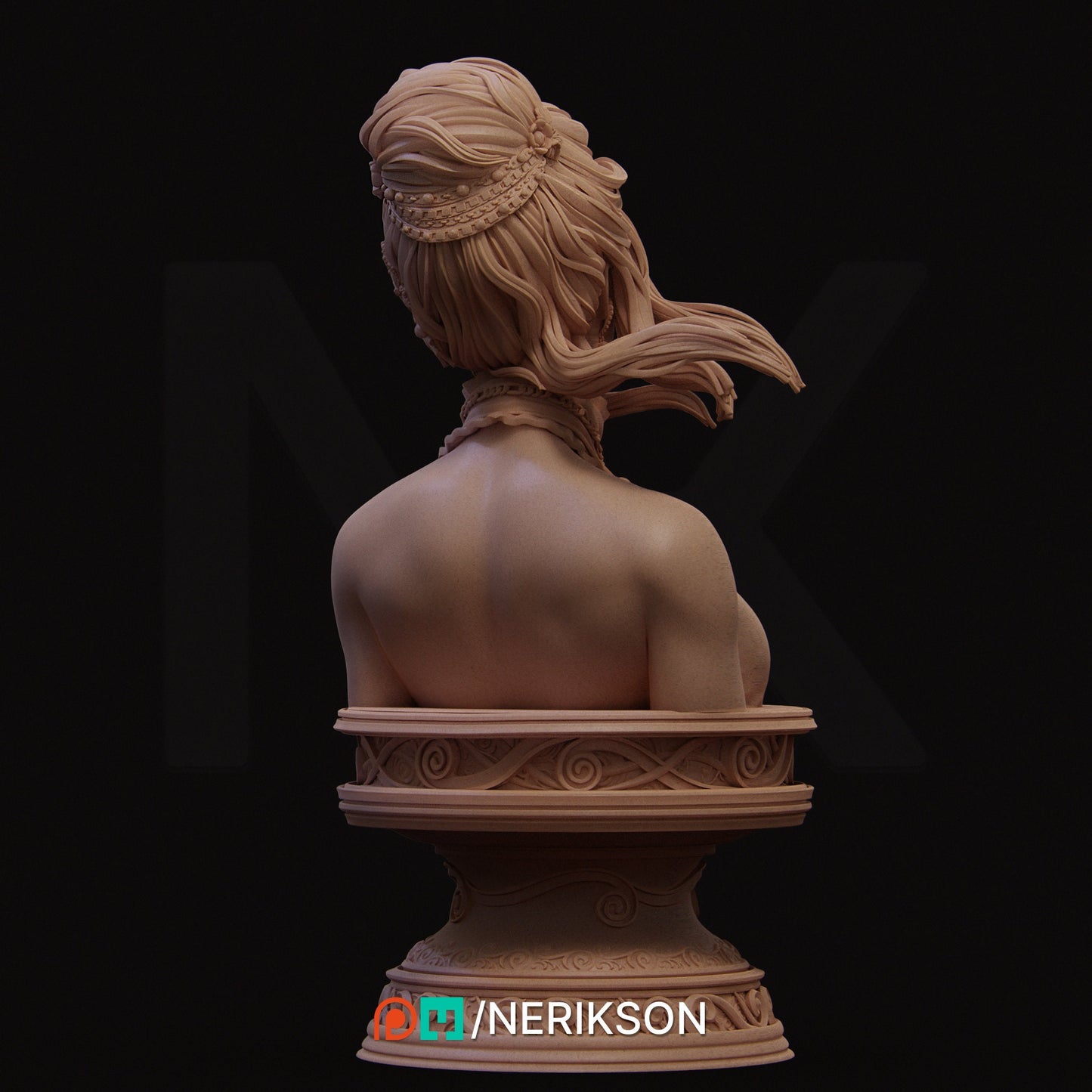 Luna, Standalone, Powerful NPC, Ernest Nemirovsky | Dungeons and Dragons | Pathfinder | Table Top RPG | 3D Printed Model
