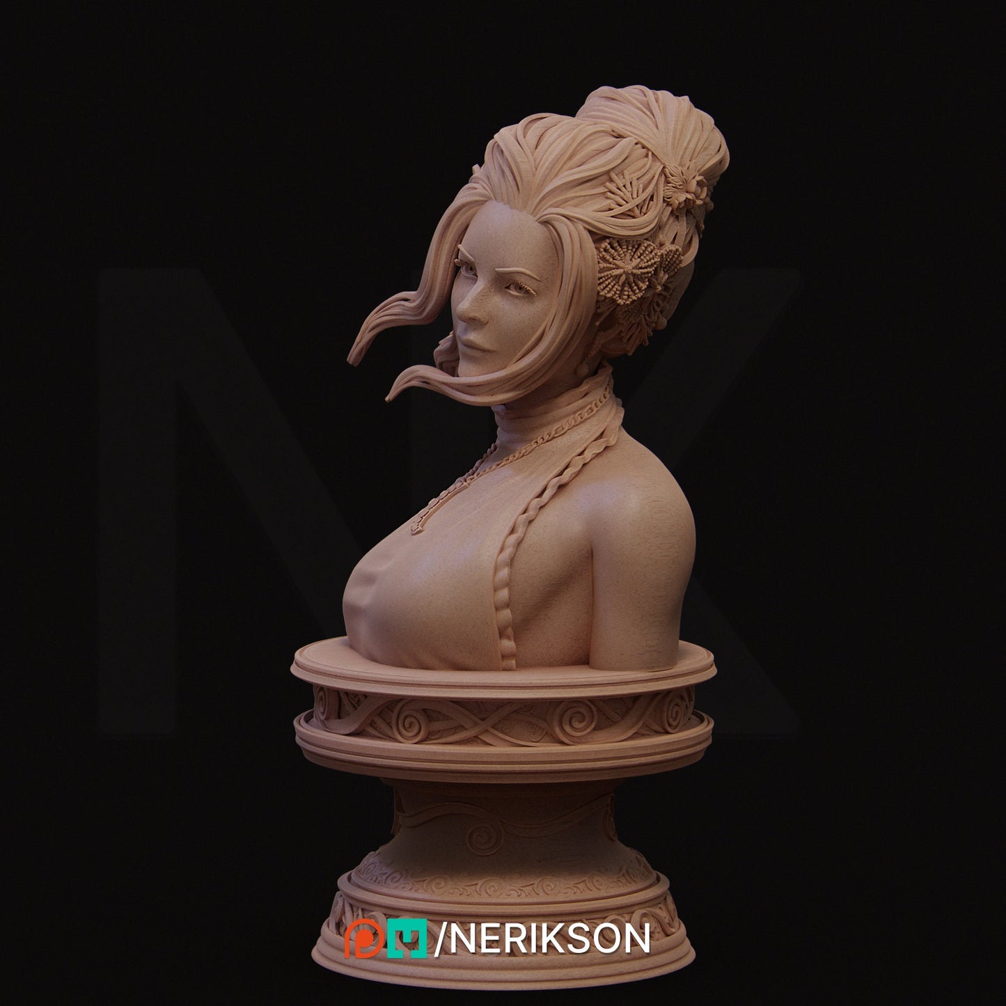 Luna, Standalone, Powerful NPC, Ernest Nemirovsky | Dungeons and Dragons | Pathfinder | Table Top RPG | 3D Printed Model