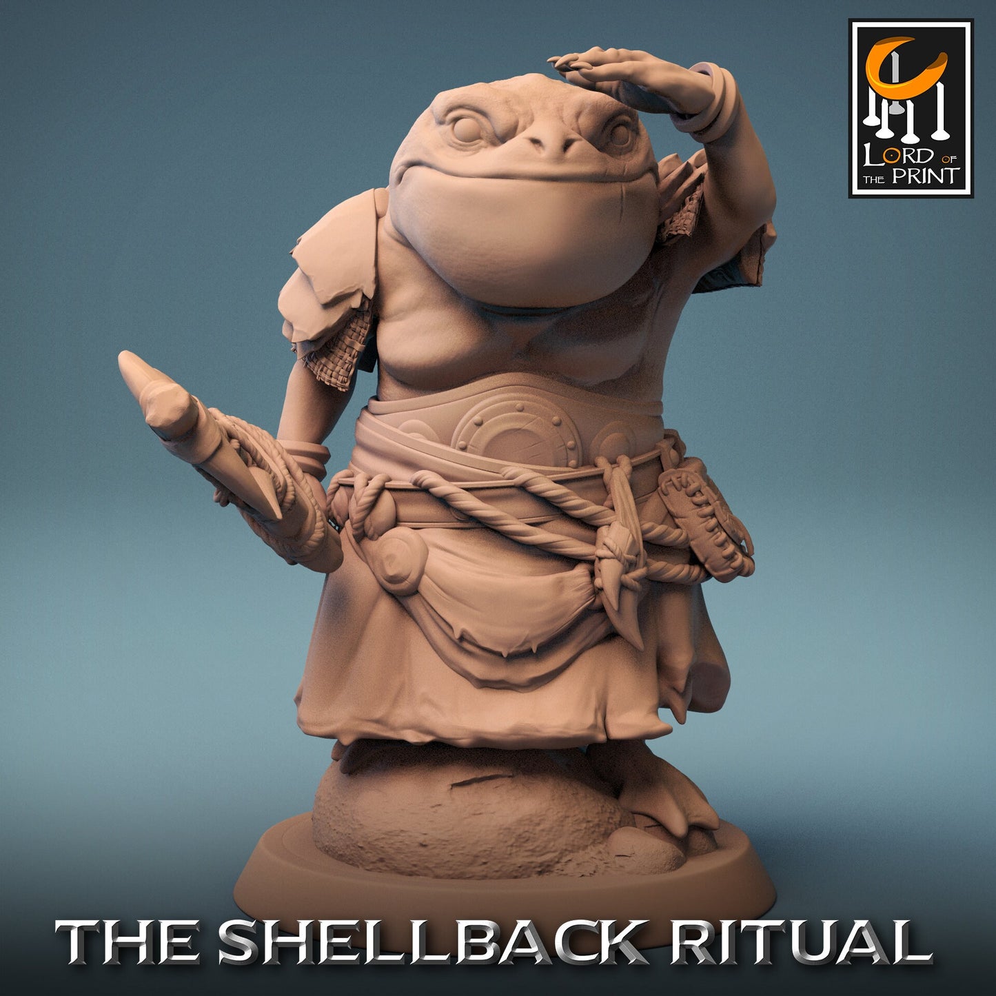 Croakers, Pack 2, Shellback Ritual, Lord of the Print | Dungeons and Dragons | Pathfinder | Table Top RPG | 3D Printed Model