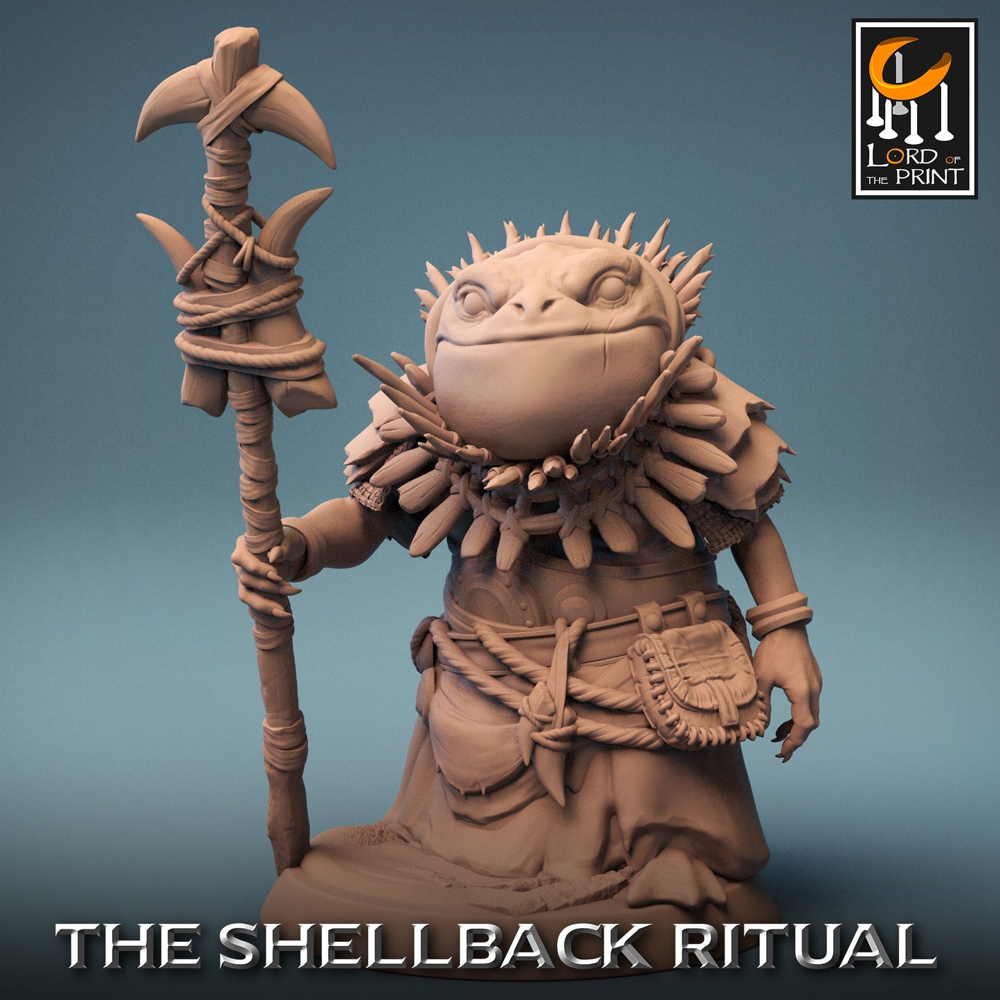Croakers, Pack 2, Shellback Ritual, Lord of the Print | Dungeons and Dragons | Pathfinder | Table Top RPG | 3D Printed Model