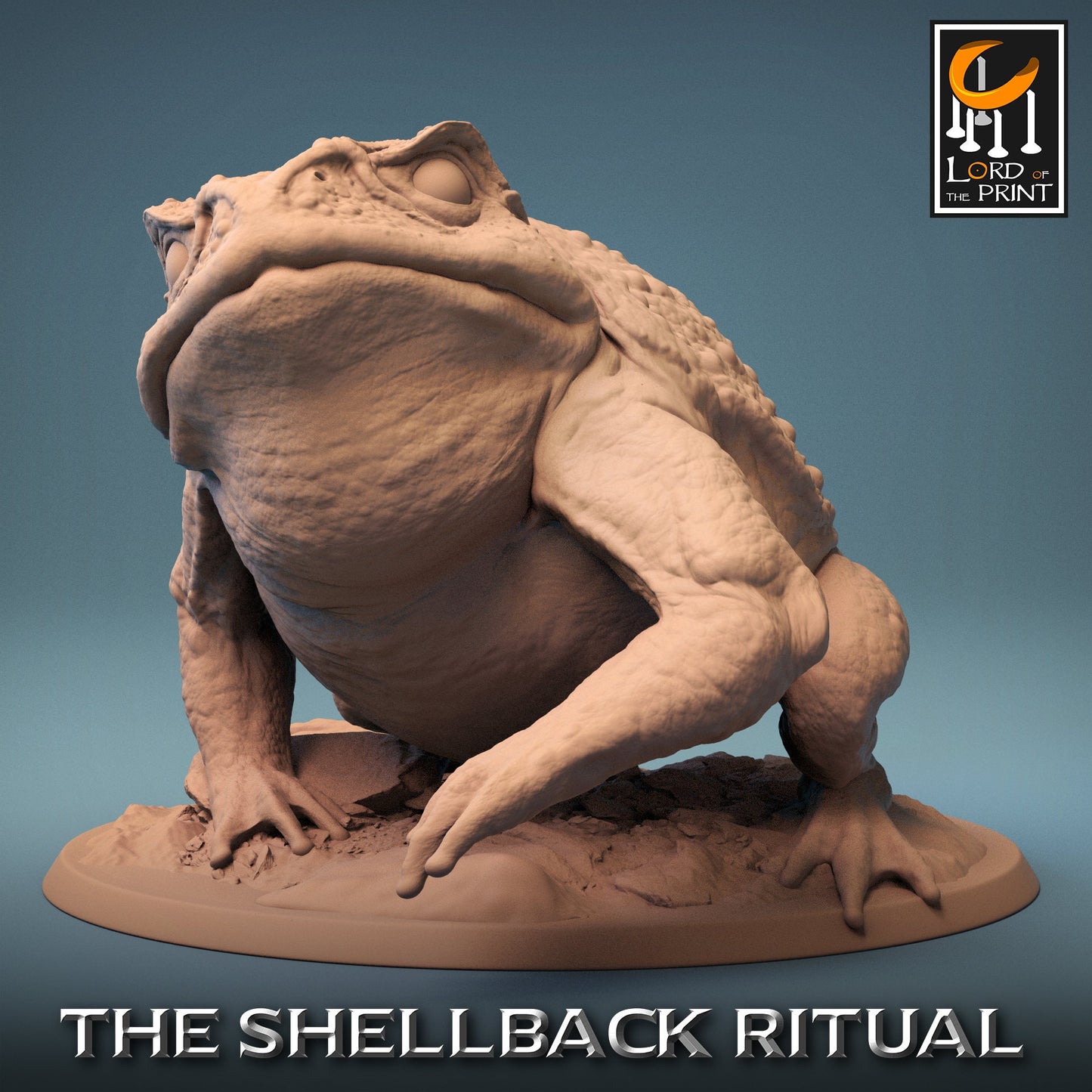 Wild Toads, The Shellback Ritual, Lord of the Print | Dungeons and Dragons | Pathfinder | Table Top RPG | 3D Printed Model