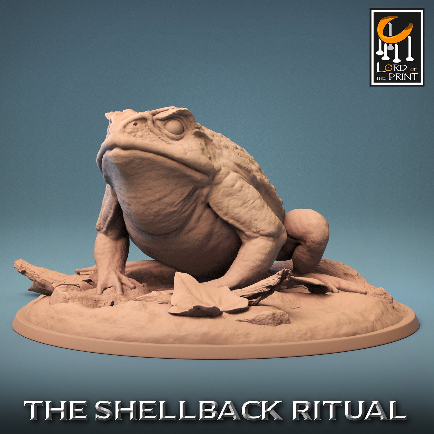 Wild Toads, The Shellback Ritual, Lord of the Print | Dungeons and Dragons | Pathfinder | Table Top RPG | 3D Printed Model