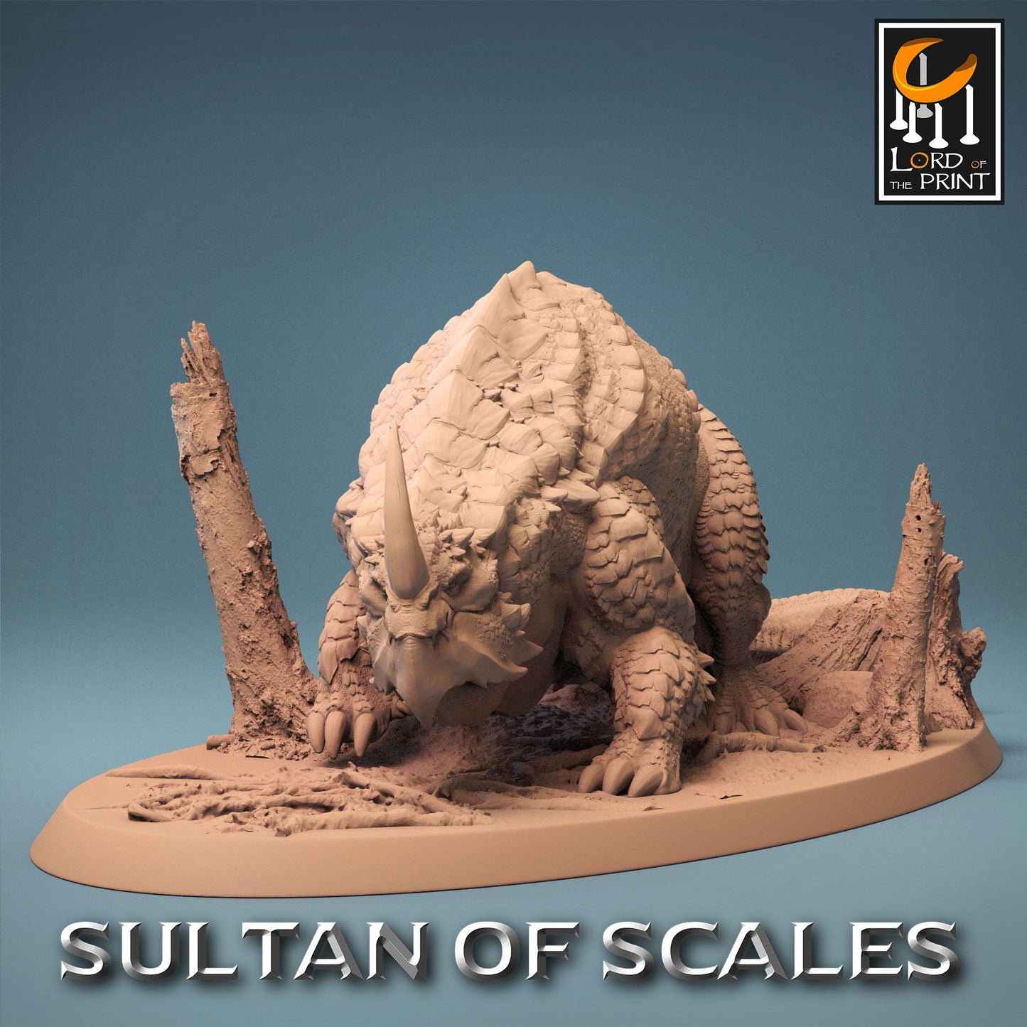 Galdera, Lord of the Print | Dungeons and Dragons | Pathfinder | Table Top RPG | 3D Printed Model