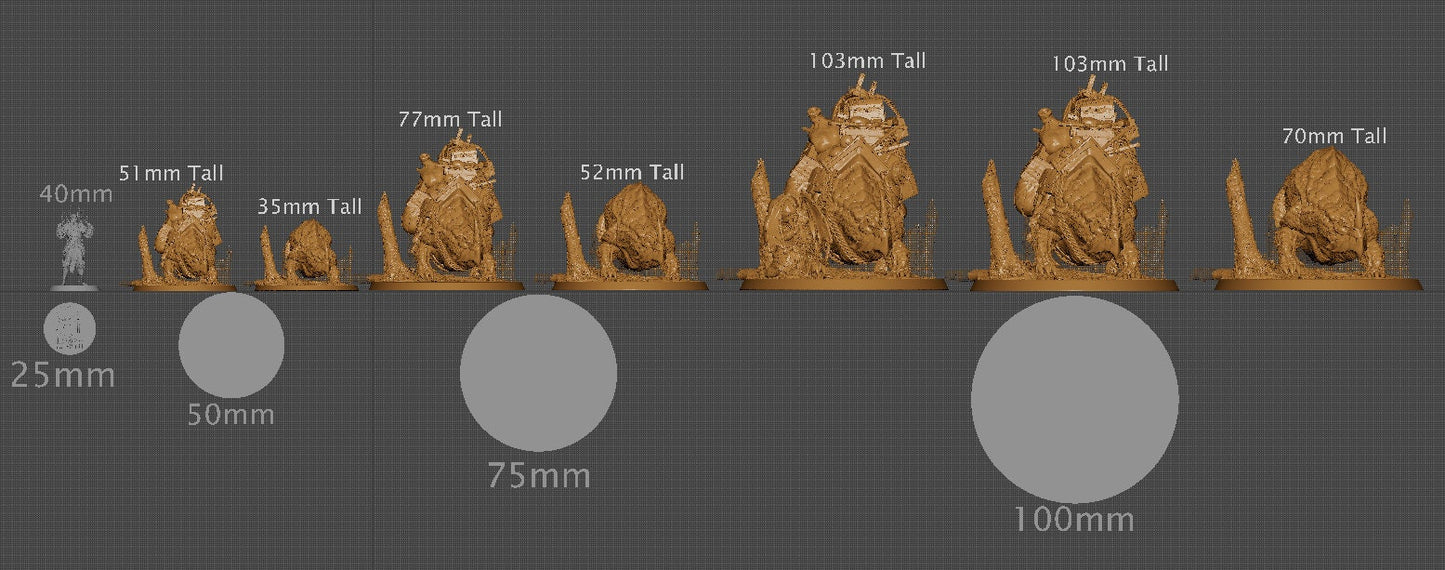 Galdera, Lord of the Print | Dungeons and Dragons | Pathfinder | Table Top RPG | 3D Printed Model