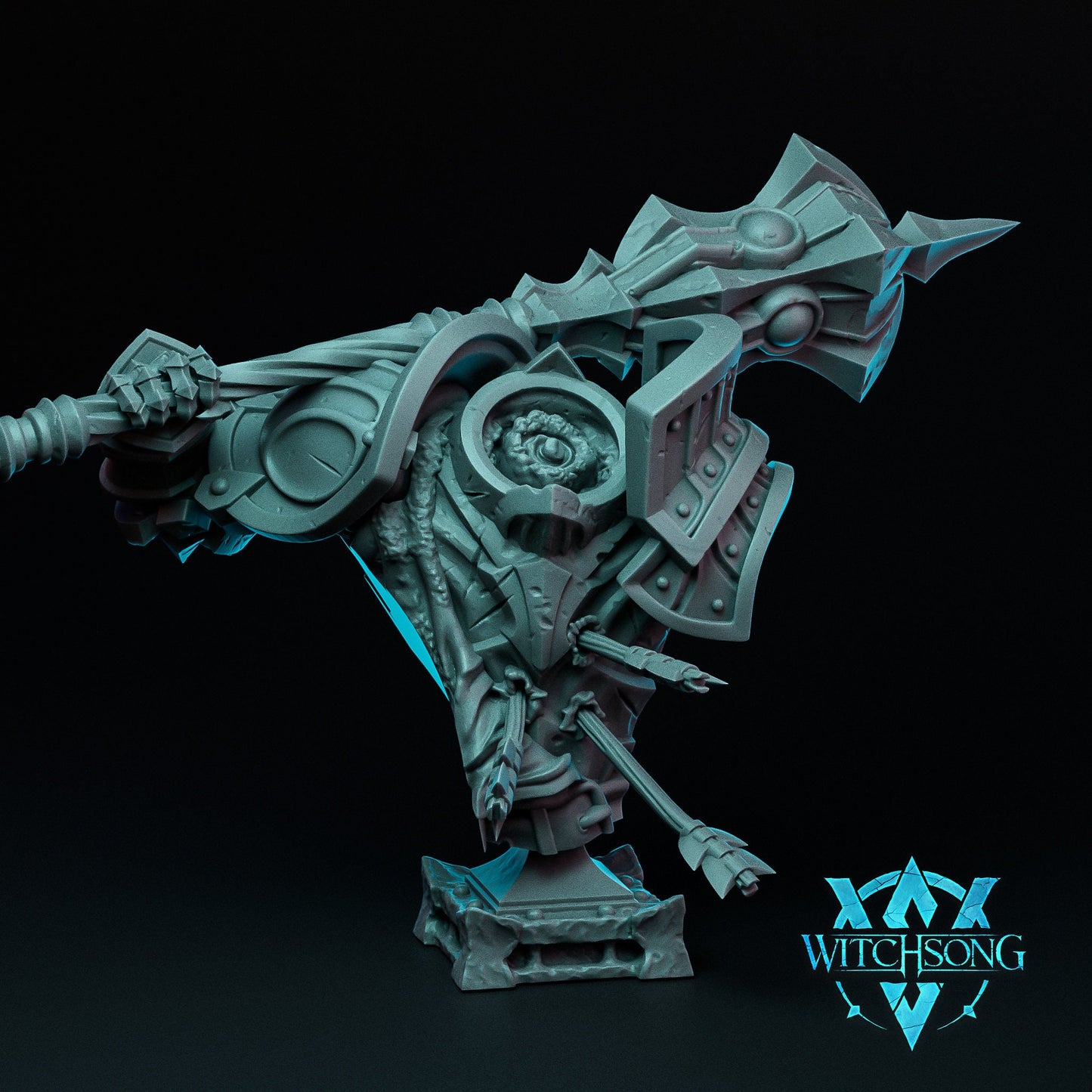 The Colossal Knight, Witchsong Miniatures | Dungeons and Dragons | Pathfinder | Table Top RPG | 3D Printed Model