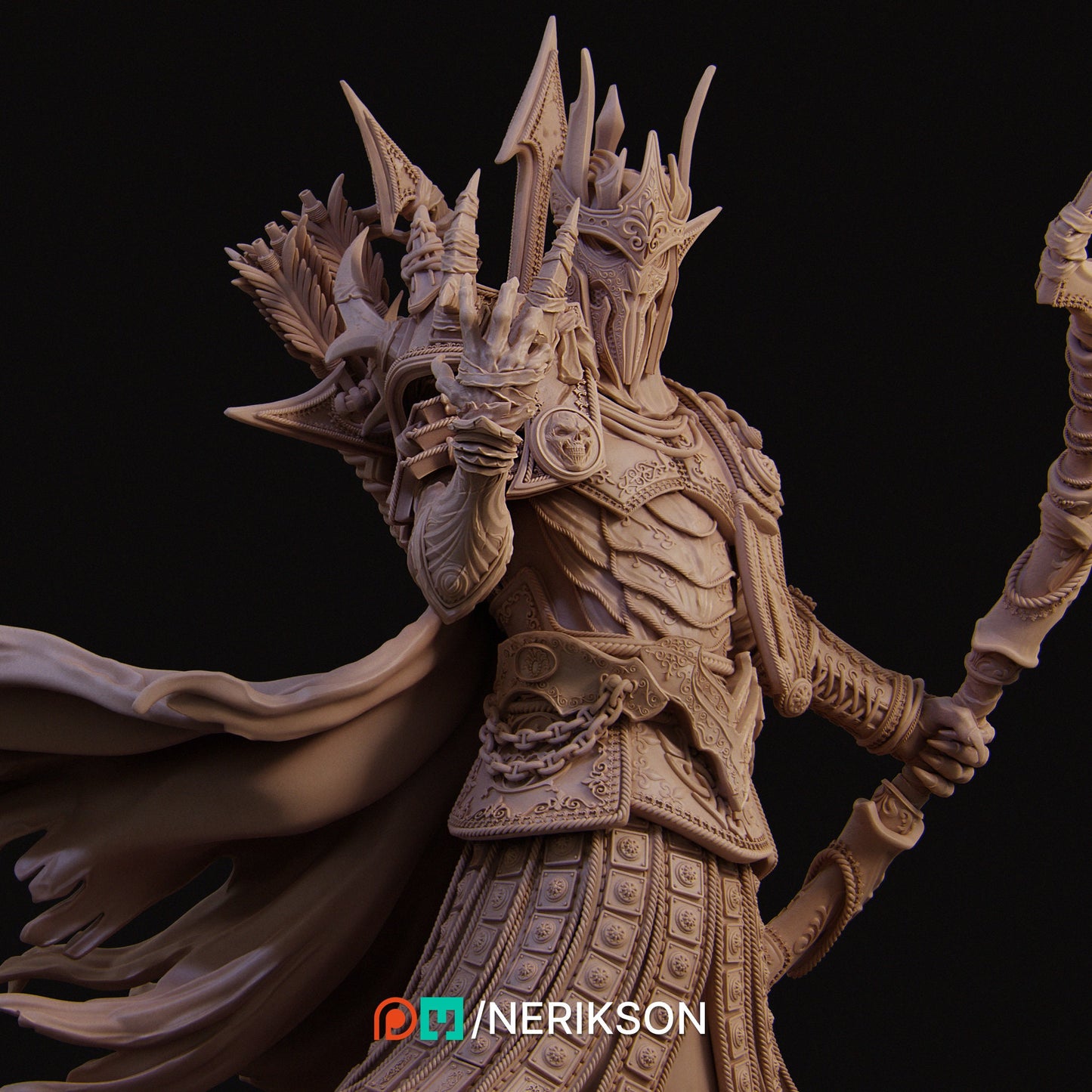 The Four Horsemen, Conquest, Powerful NPC, Ernest Nemirovsky | Dungeons and Dragons | Pathfinder | Table Top RPG | 3D Printed Model