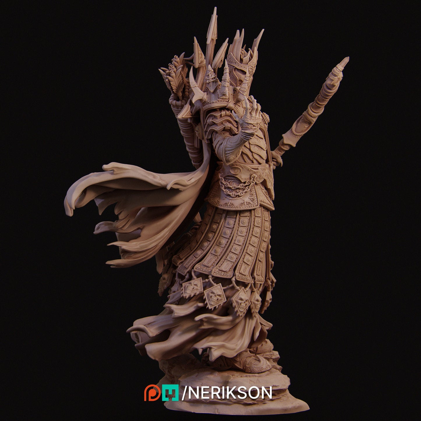 The Four Horsemen, Conquest, Powerful NPC, Ernest Nemirovsky | Dungeons and Dragons | Pathfinder | Table Top RPG | 3D Printed Model