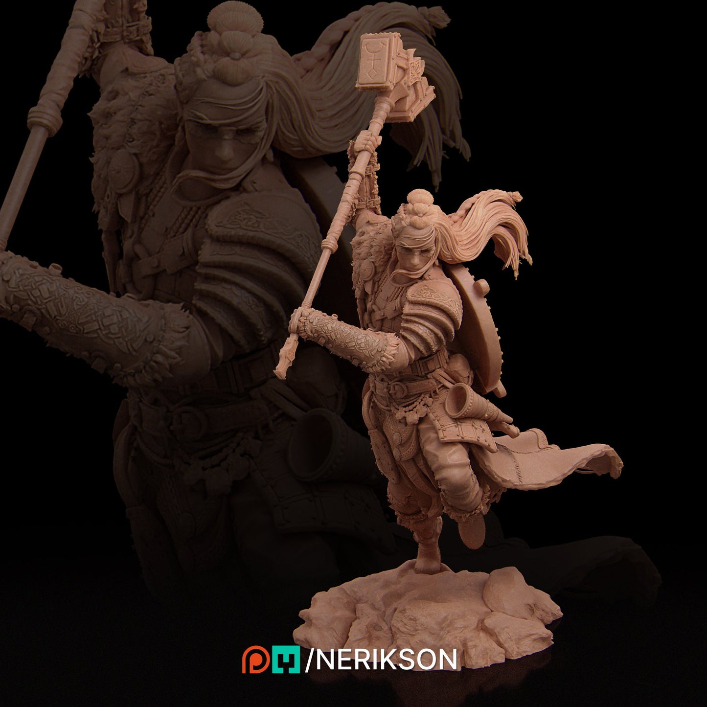 Thyra, Powerful NPC, Ernest Nemirovsky | Dungeons and Dragons | Pathfinder | Table Top RPG | 3D Printed Model