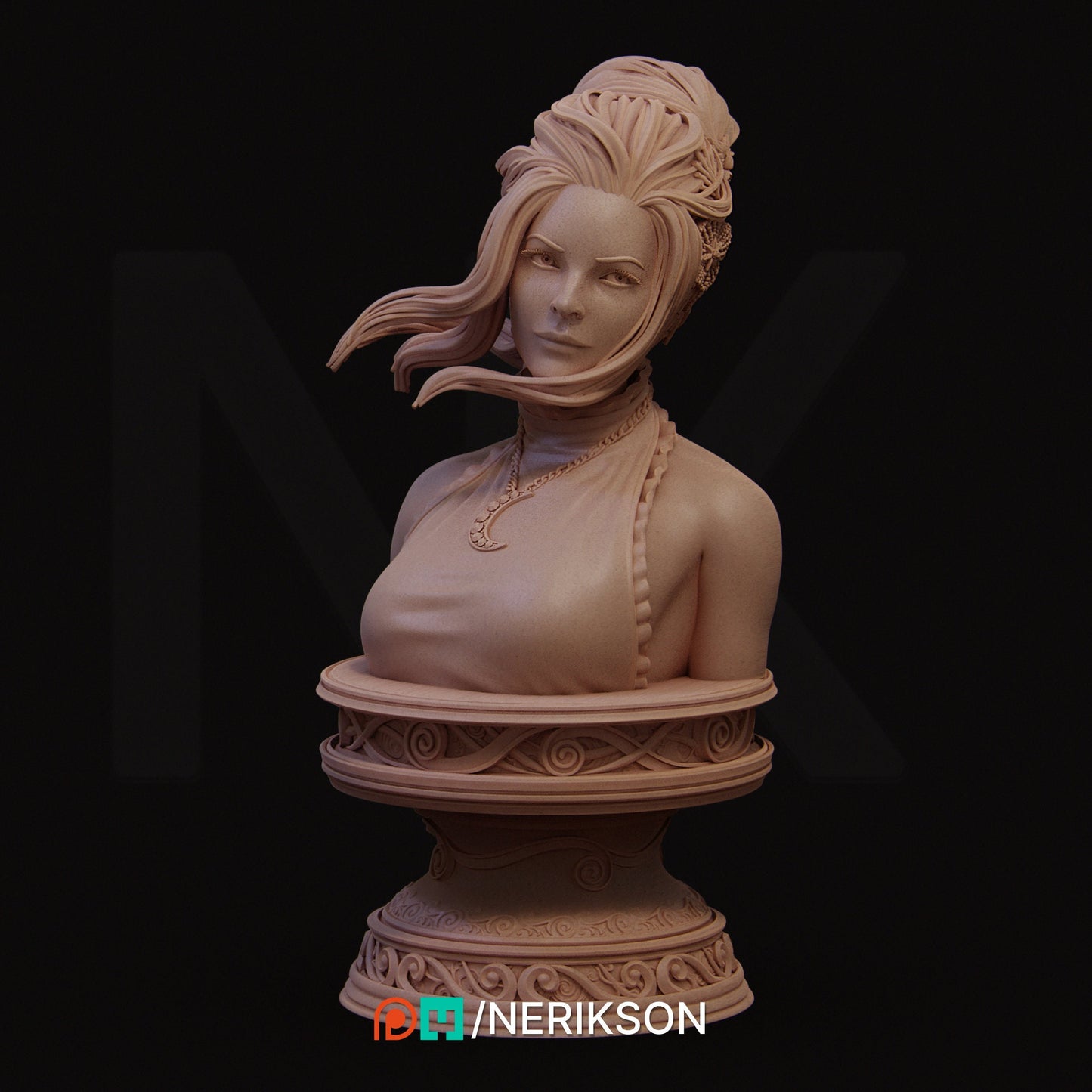 Luna, Standalone, Powerful NPC, Ernest Nemirovsky | Dungeons and Dragons | Pathfinder | Table Top RPG | 3D Printed Model