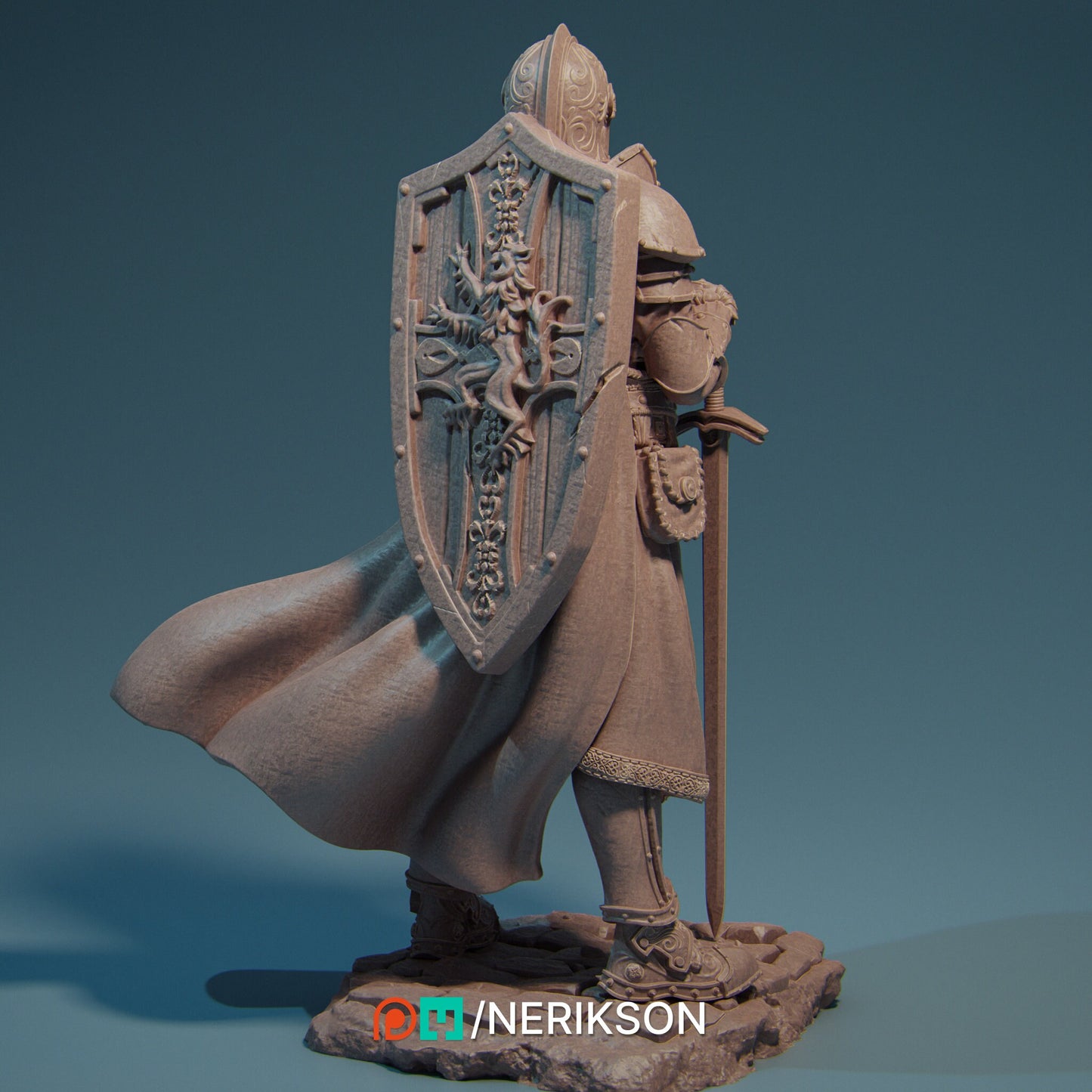 Ivanhoe, Powerful NPC, Ernest Nemirovsky | Dungeons and Dragons | Pathfinder | Table Top RPG | 3D Printed Model