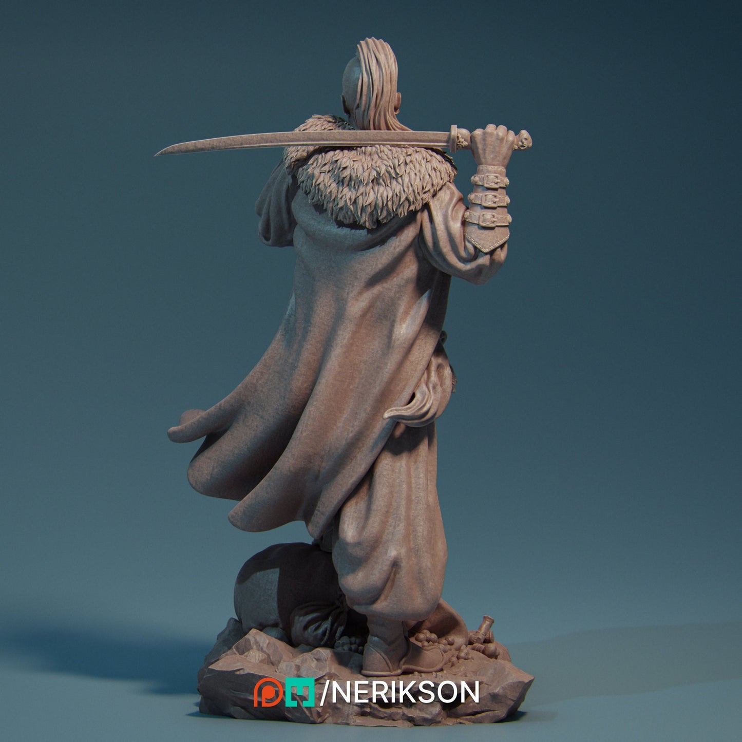 Taras, Powerful NPC, Ernest Nemirovsky | Dungeons and Dragons | Pathfinder | Table Top RPG | 3D Printed Model