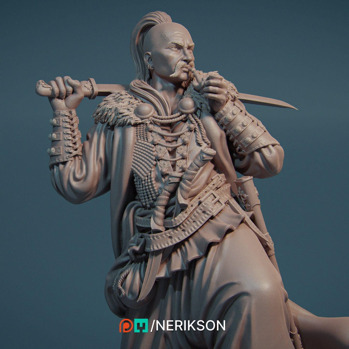 Taras, Powerful NPC, Ernest Nemirovsky | Dungeons and Dragons | Pathfinder | Table Top RPG | 3D Printed Model