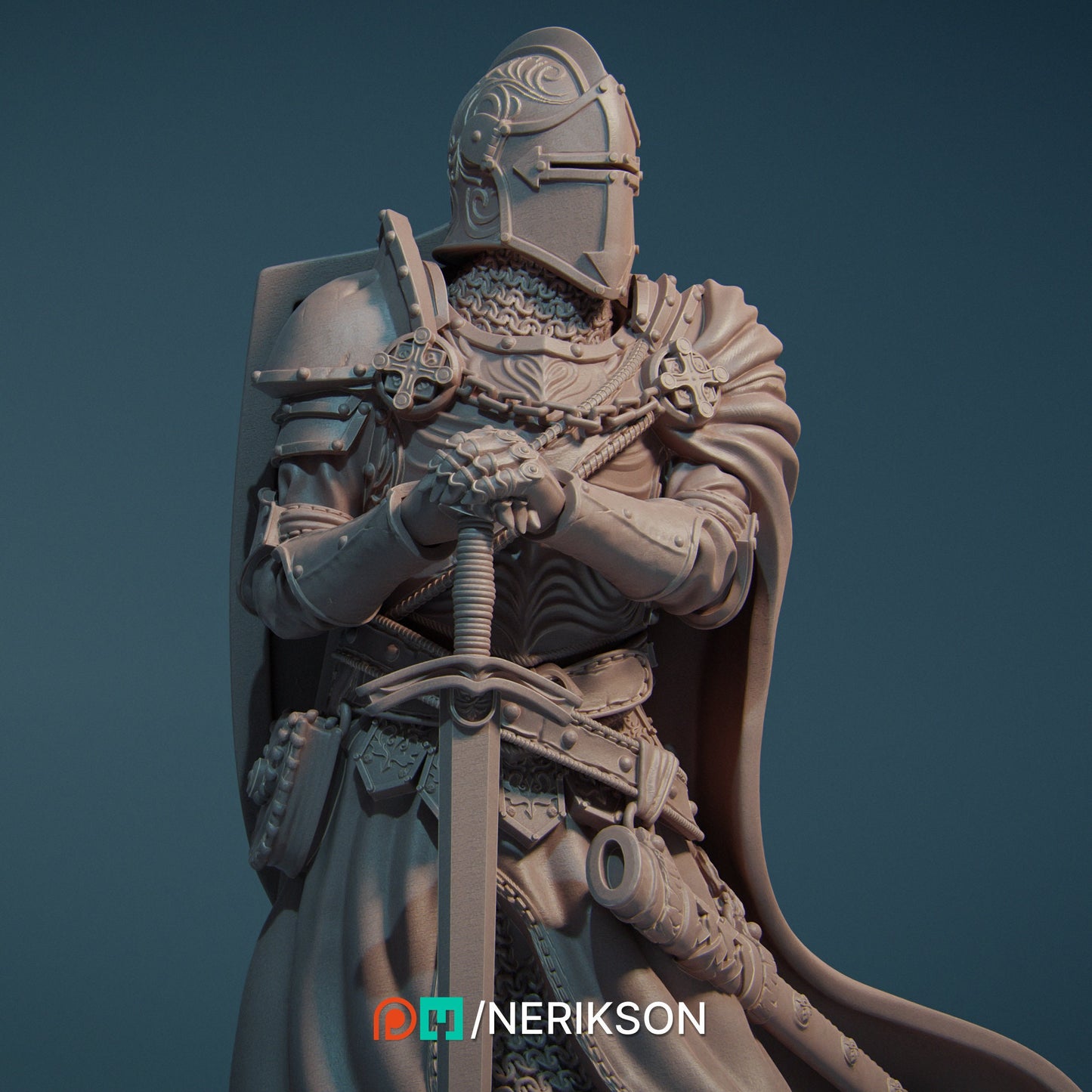 Ivanhoe, Powerful NPC, Ernest Nemirovsky | Dungeons and Dragons | Pathfinder | Table Top RPG | 3D Printed Model