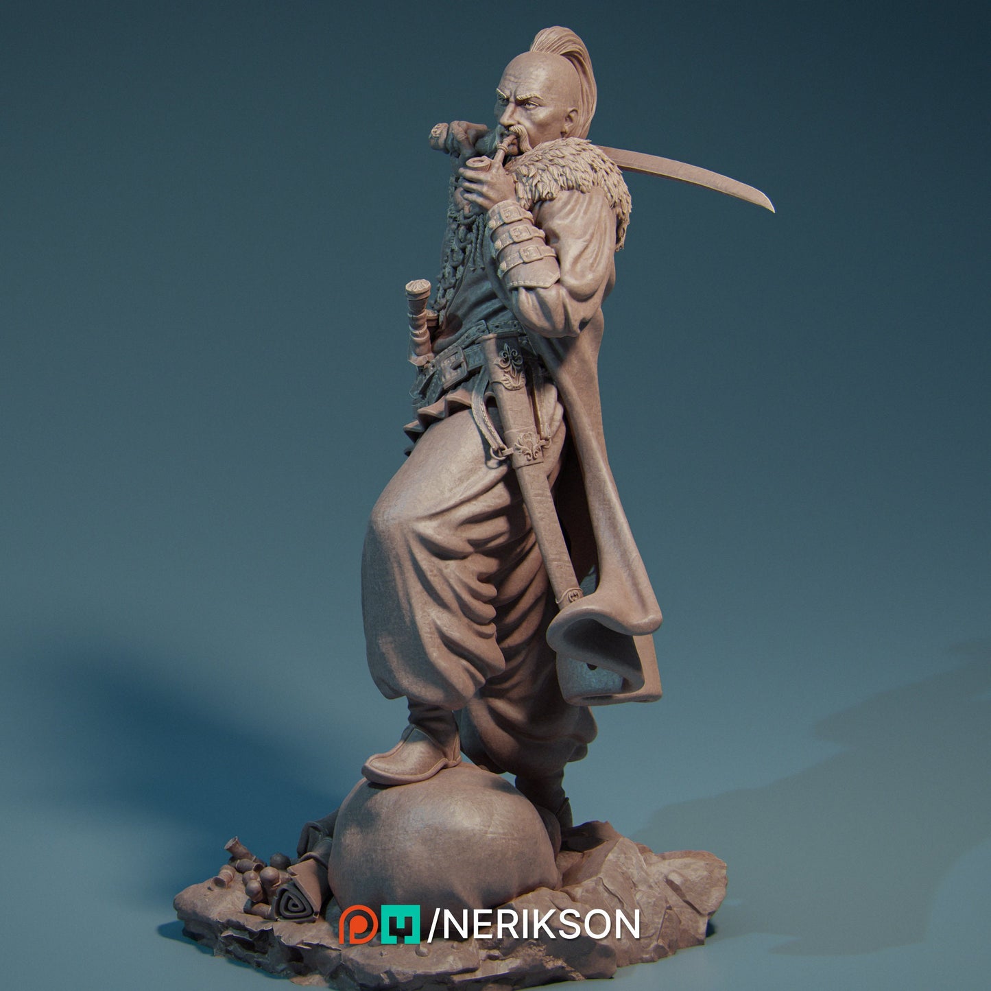Taras, Powerful NPC, Ernest Nemirovsky | Dungeons and Dragons | Pathfinder | Table Top RPG | 3D Printed Model